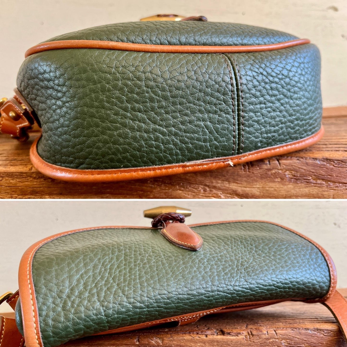 Extraordinarily Rare Loden Saddle Bag