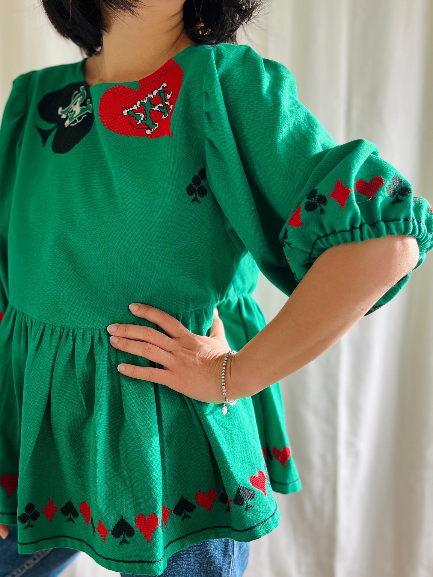 🎴 Poker Night Blouse