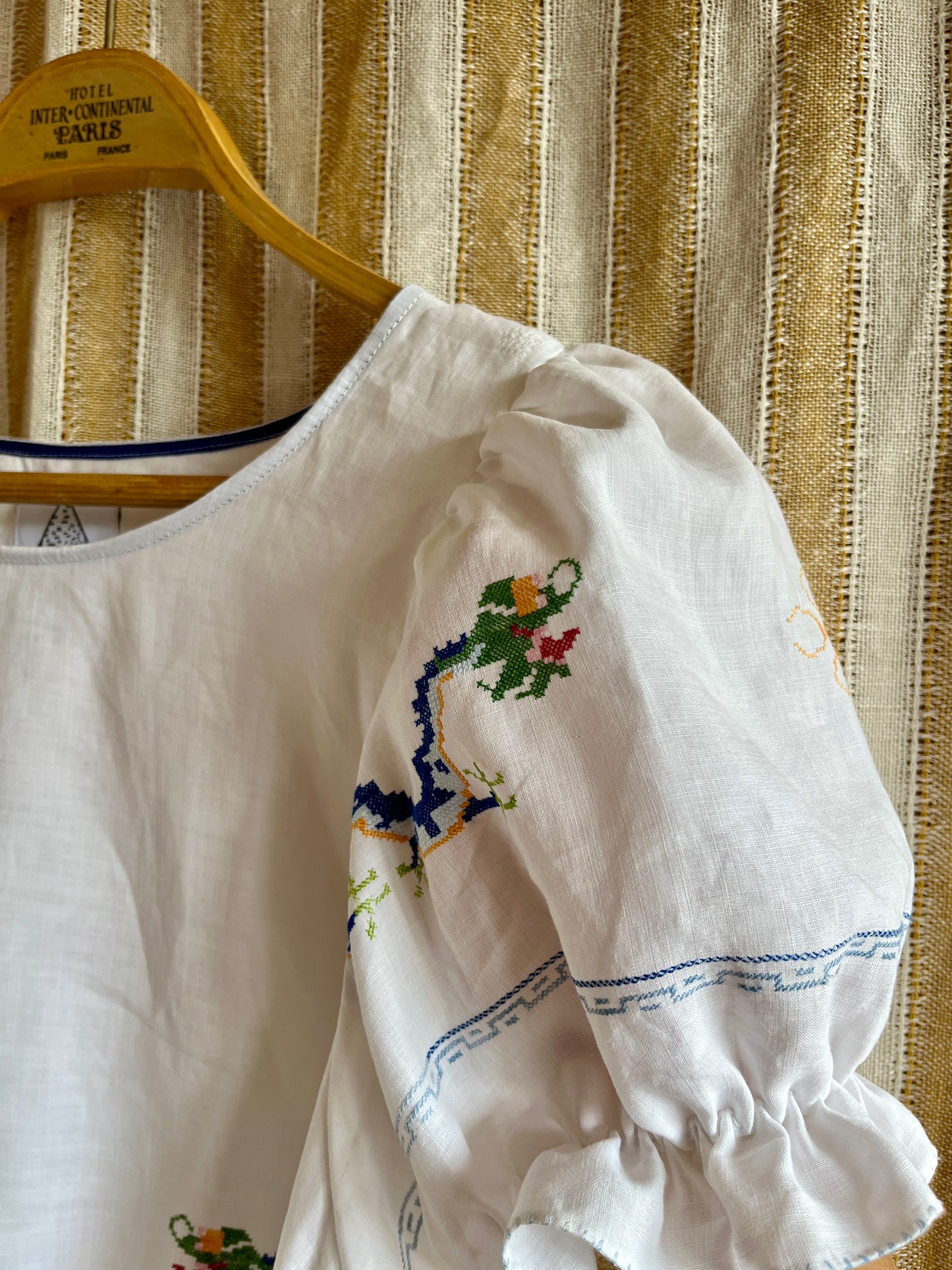 Dragon - Air thin linen dolly blouse