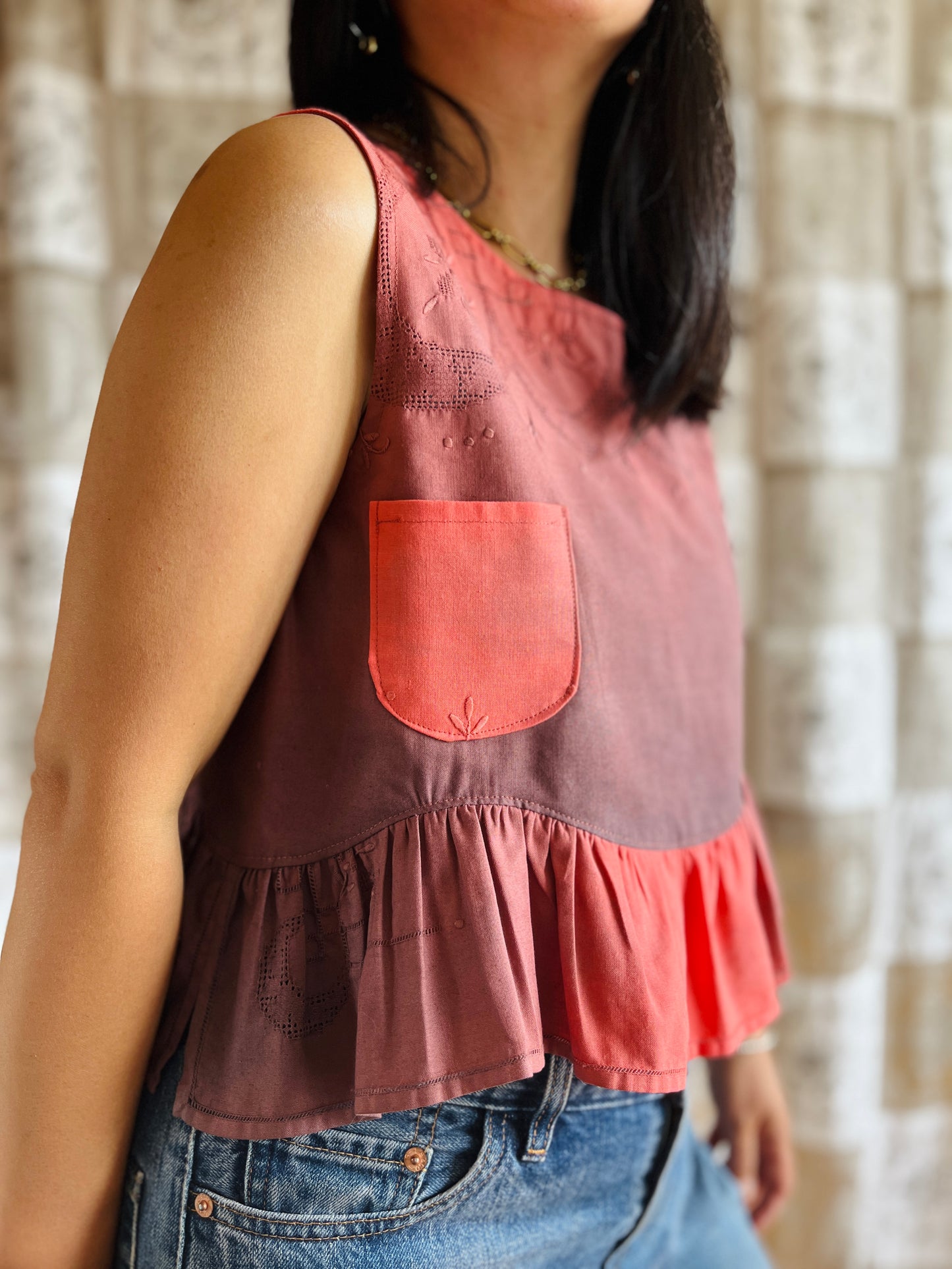 Sunset dolly tank top