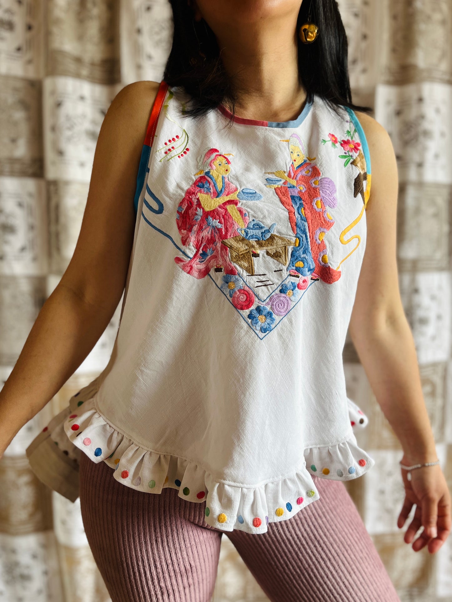 The Japanese tea party Statement tank top