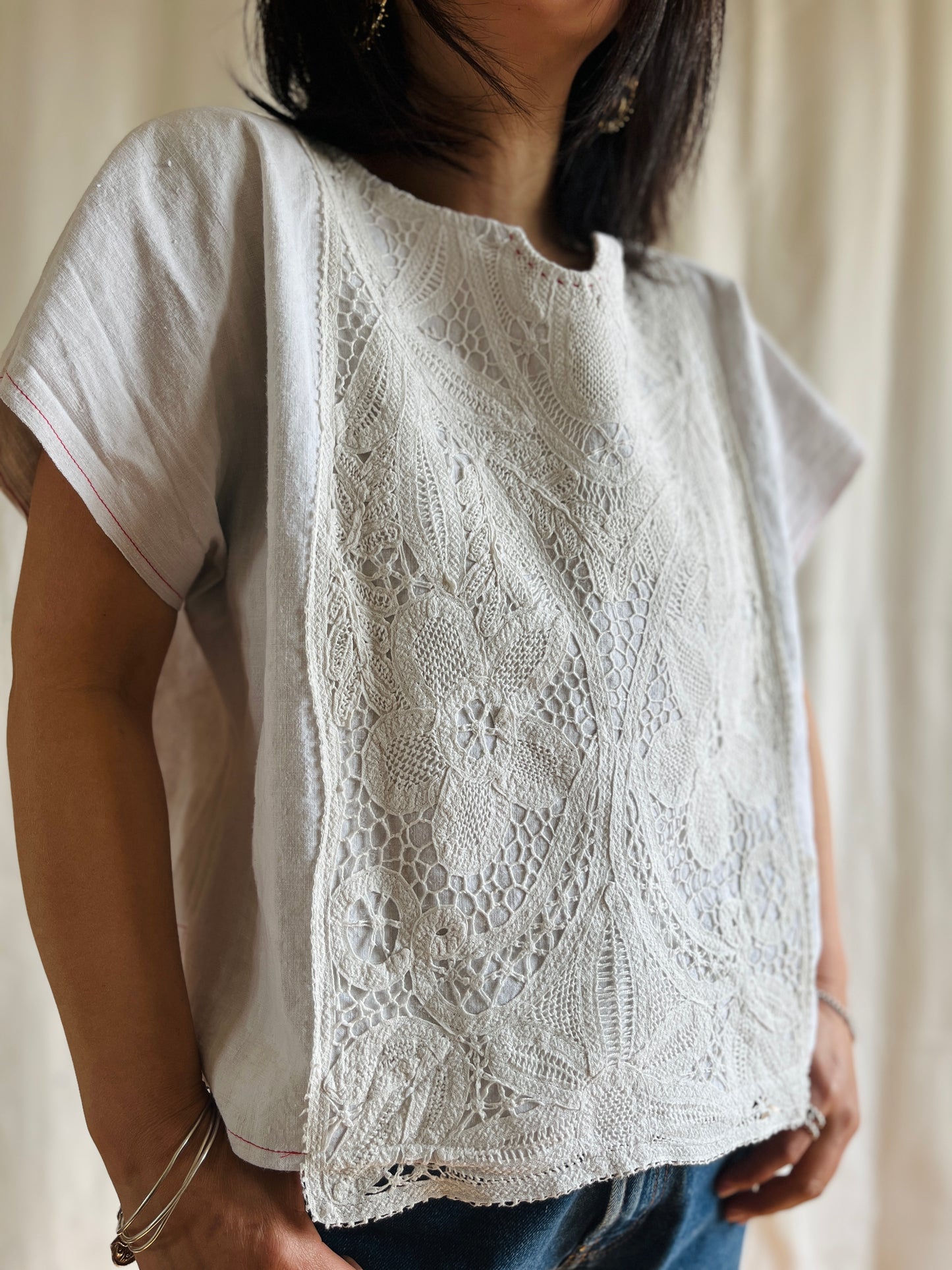 Repurpose Mixed Media Top