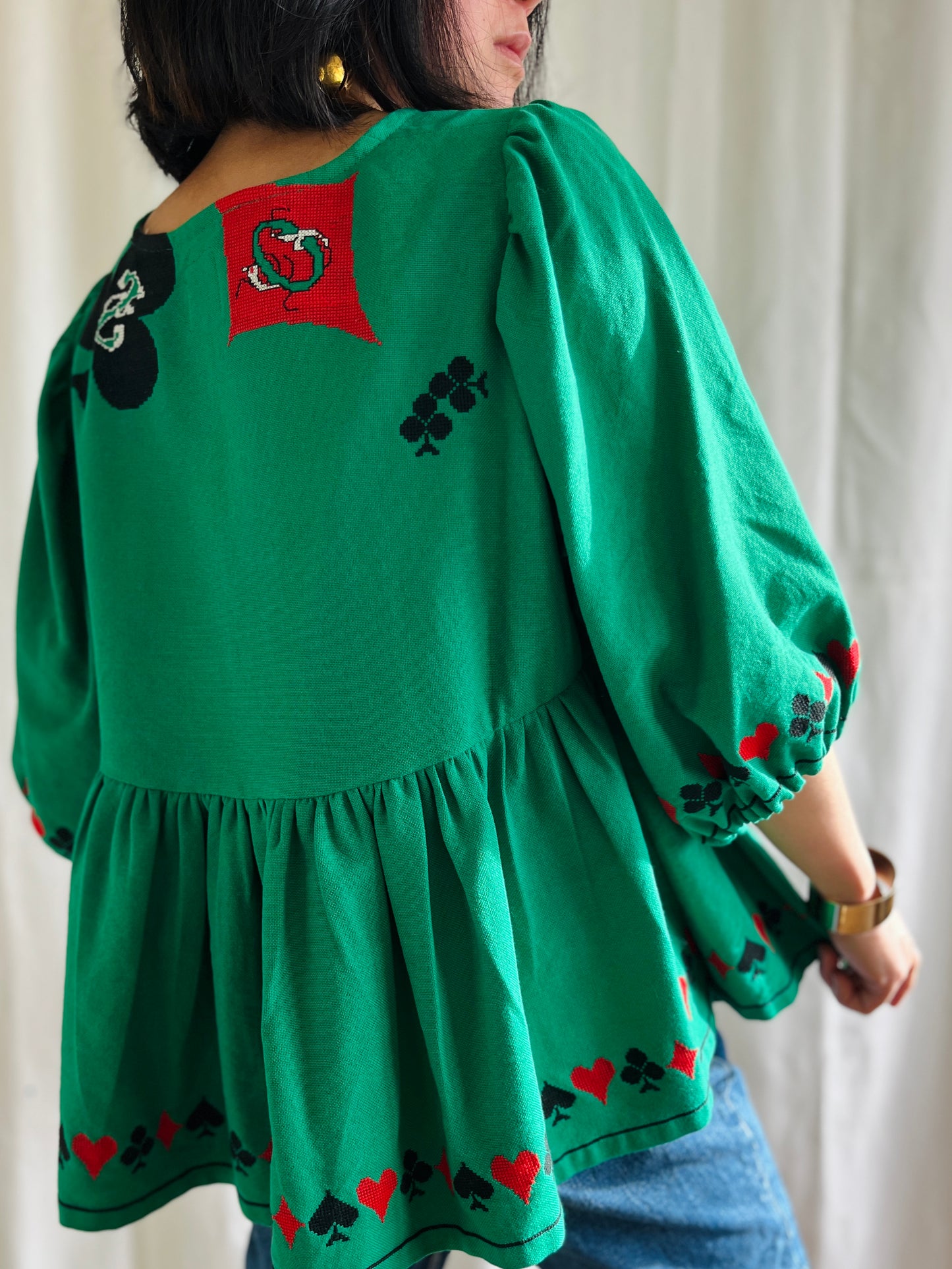 🎴 Poker Night Blouse