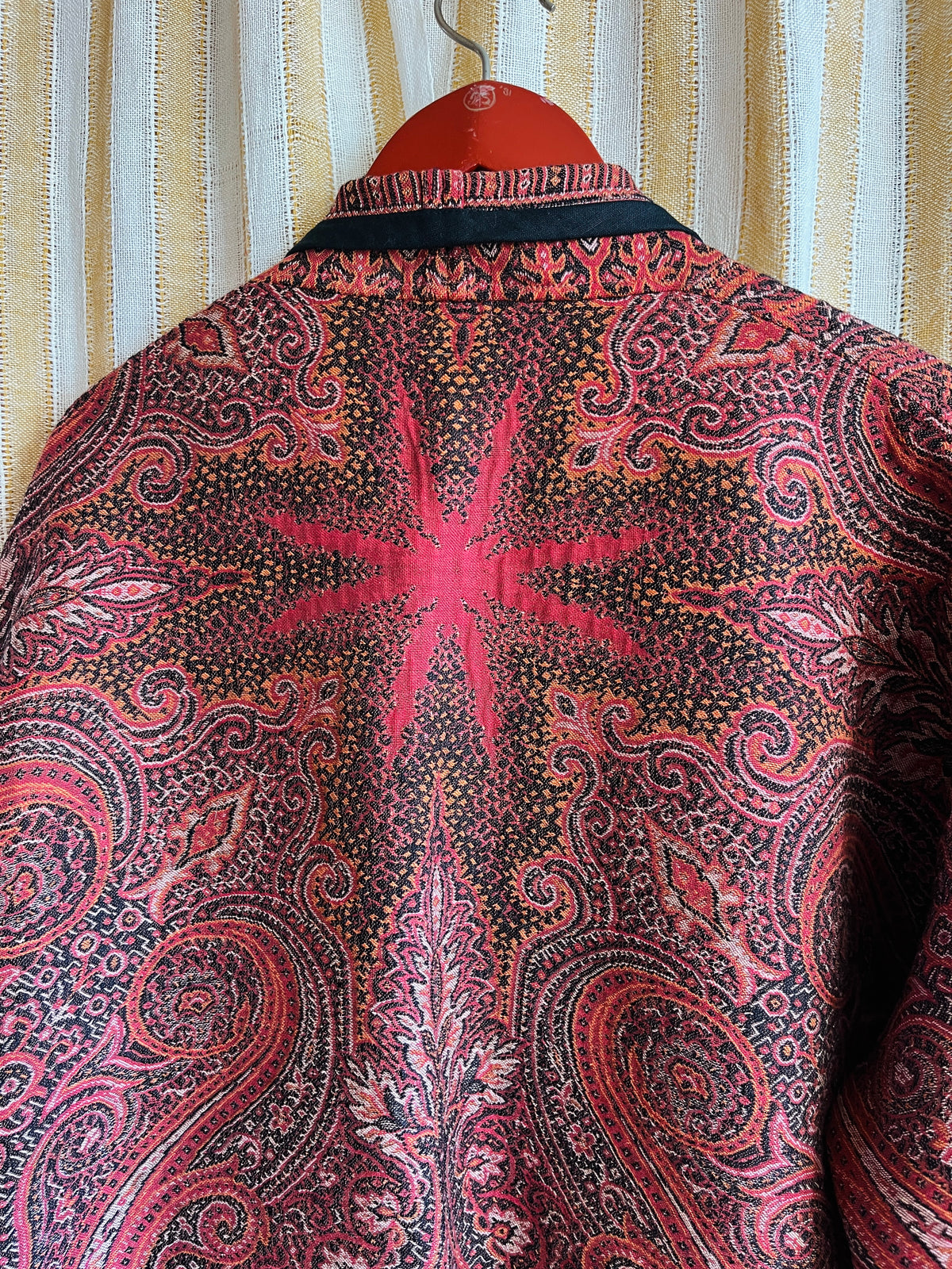Antique Worteldoek Wool Kimono Jacket