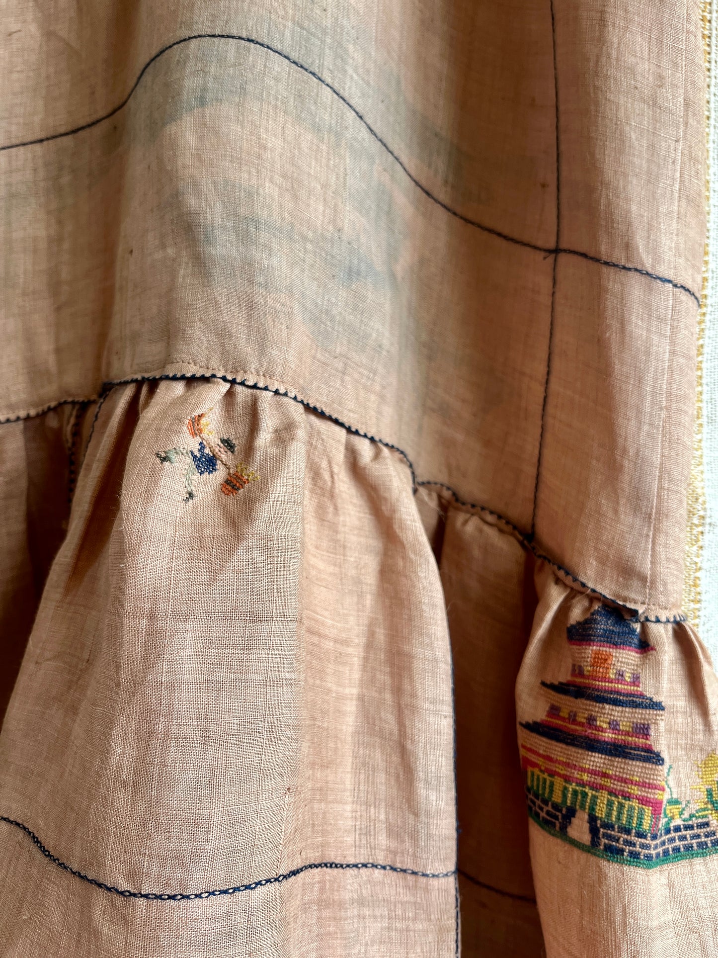 Passion Dyes - Rice linen sun dress