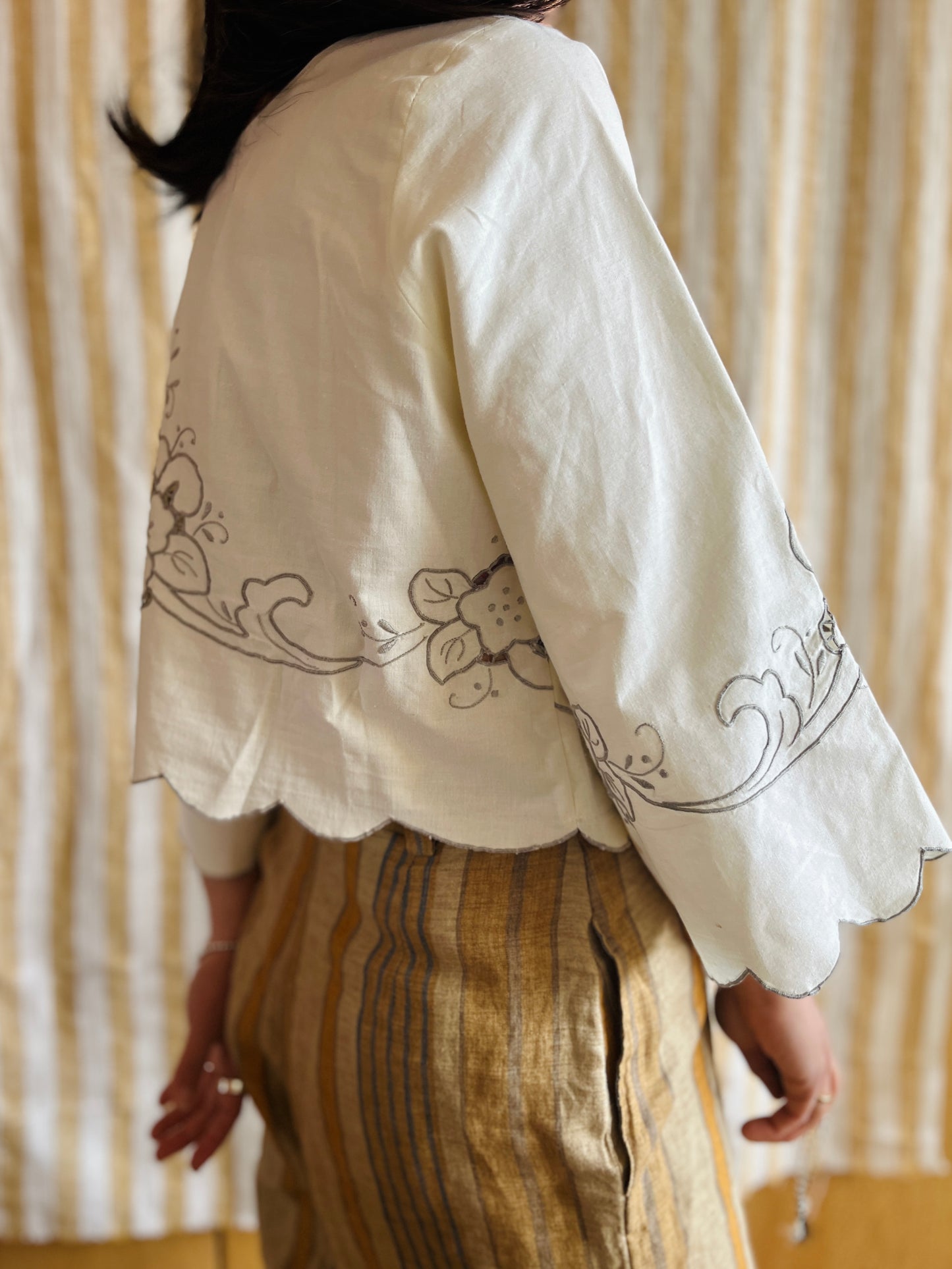 Diamond Top (Reversible) Butter Yellow Cotton