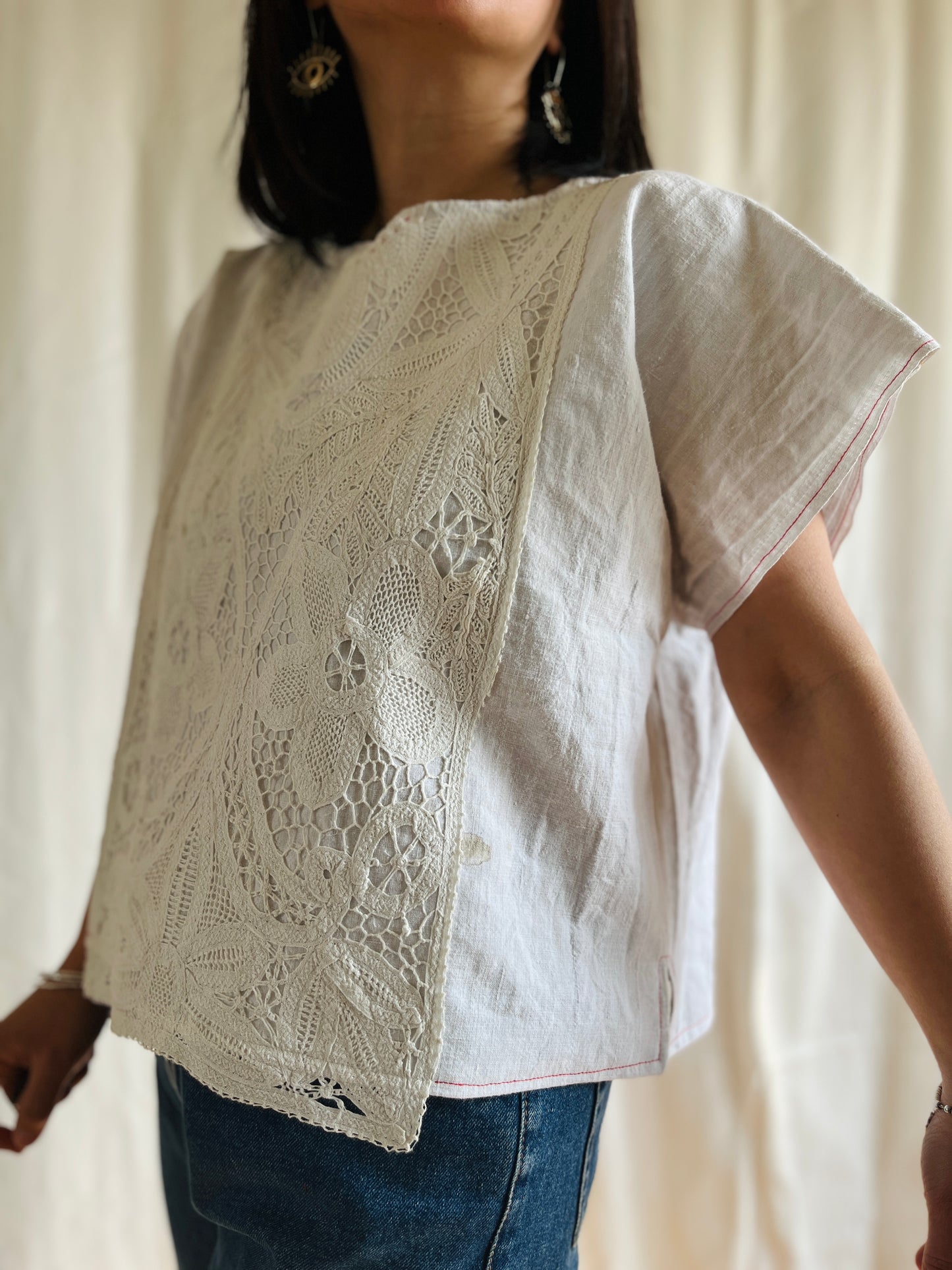 Repurpose Mixed Media Top