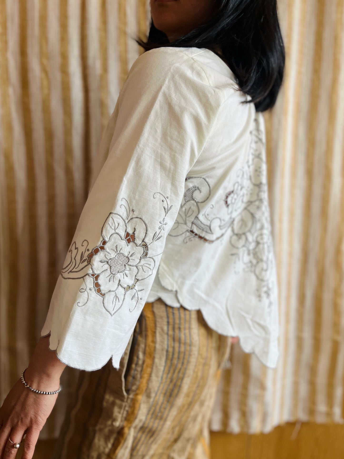 Diamond Top (Reversible) Butter Yellow Cotton