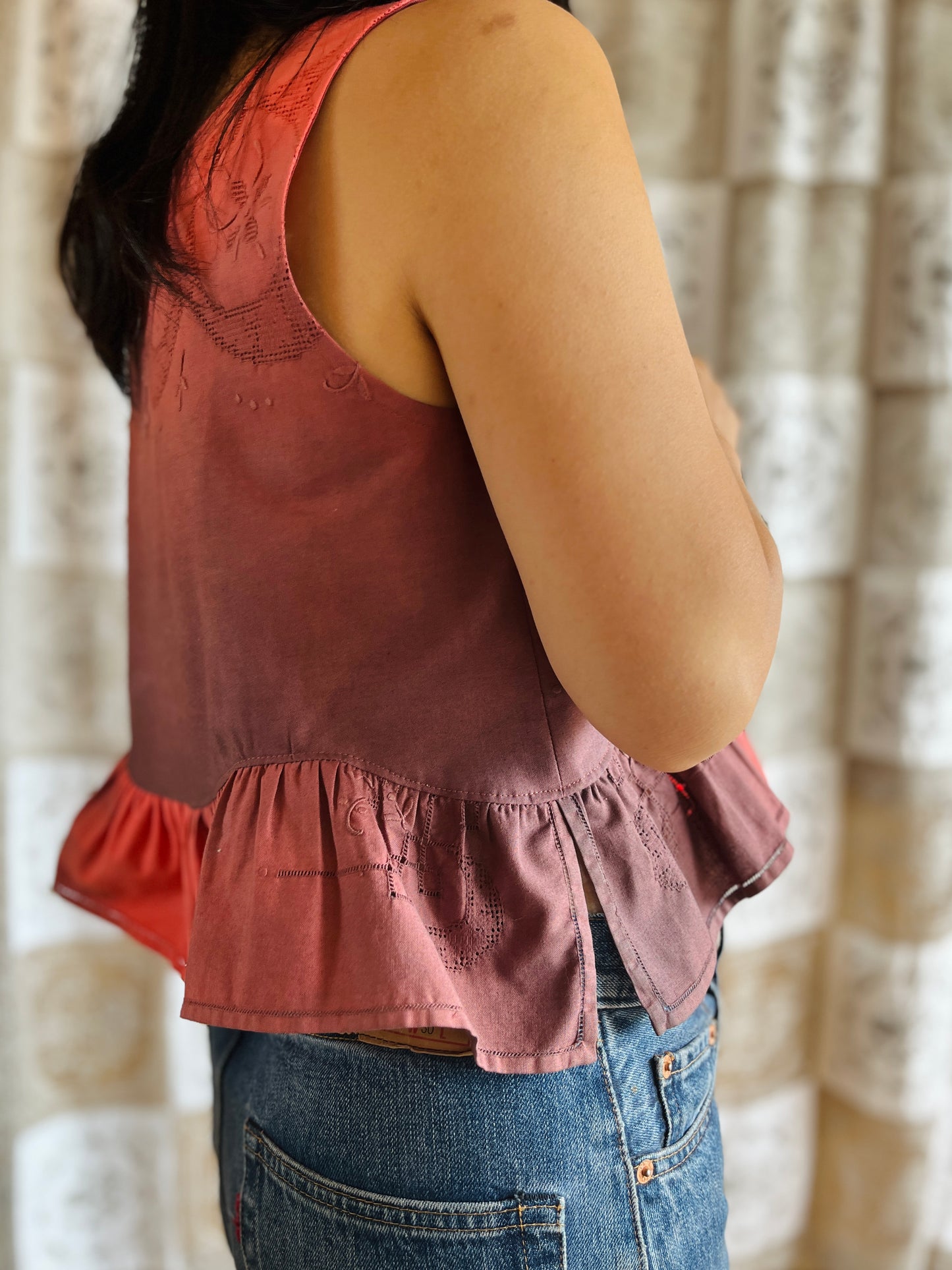 Sunset dolly tank top