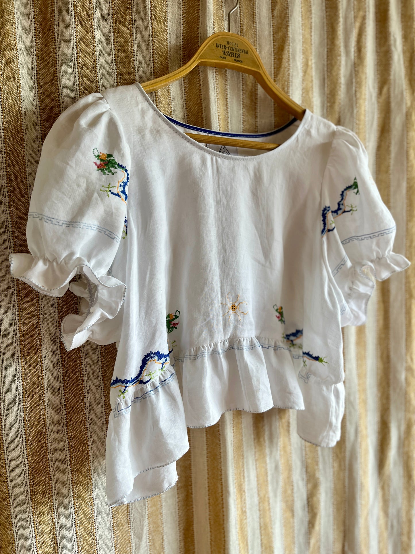 Dragon - Air thin linen dolly blouse