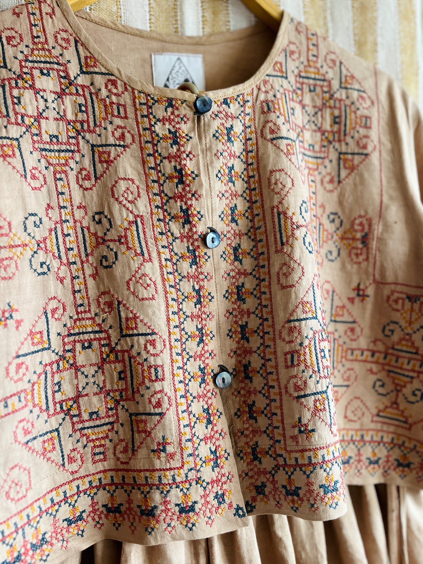 Full embroidery skirt set