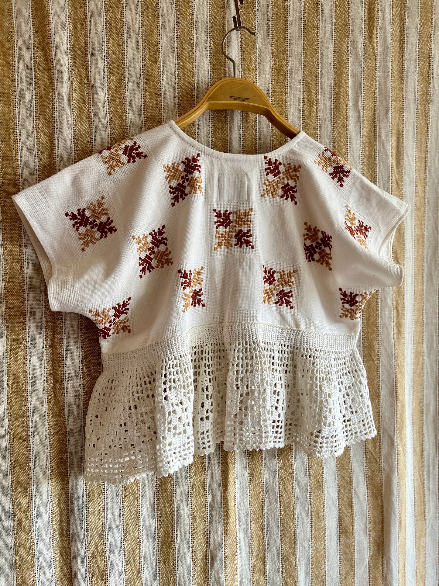 Crochet Dolly Cropped Top