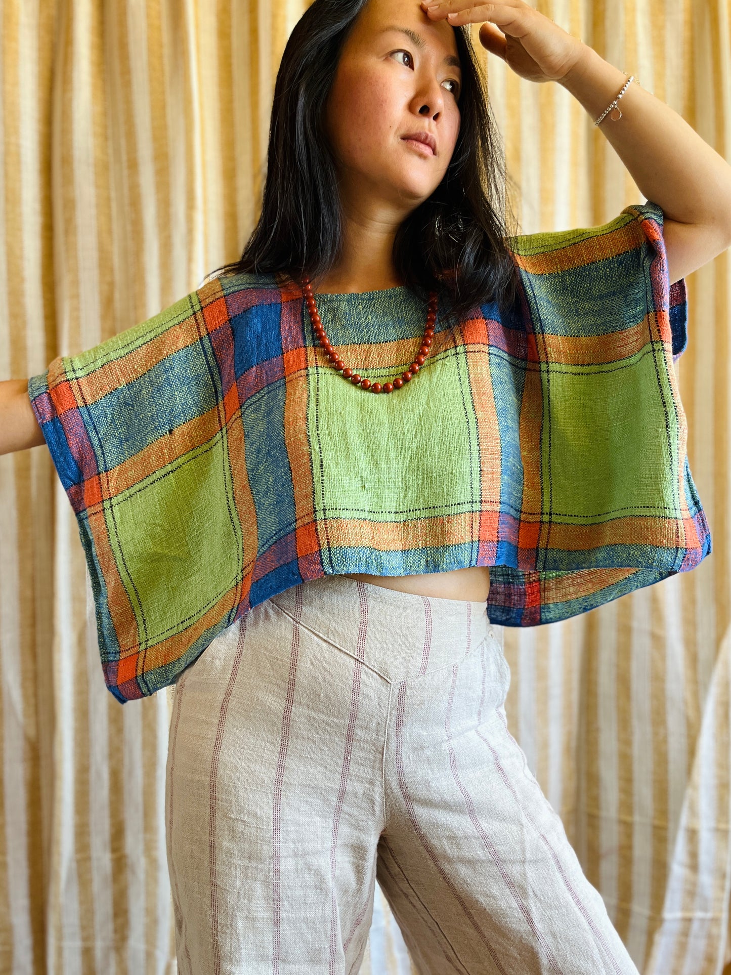 Hand weaved Swedish Top