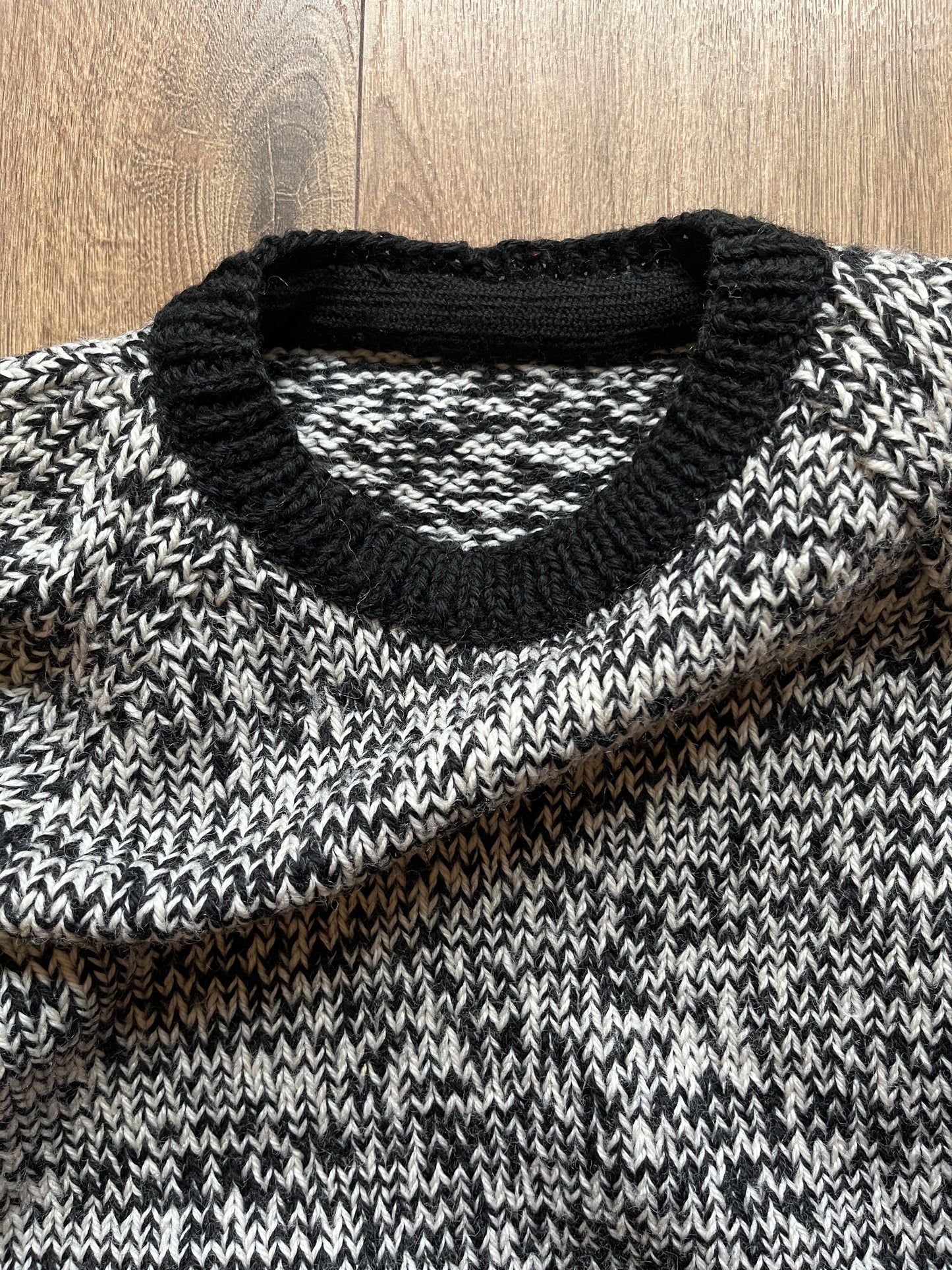 Swiss made Weinberg Zürich hand knitted boyfriend jumper