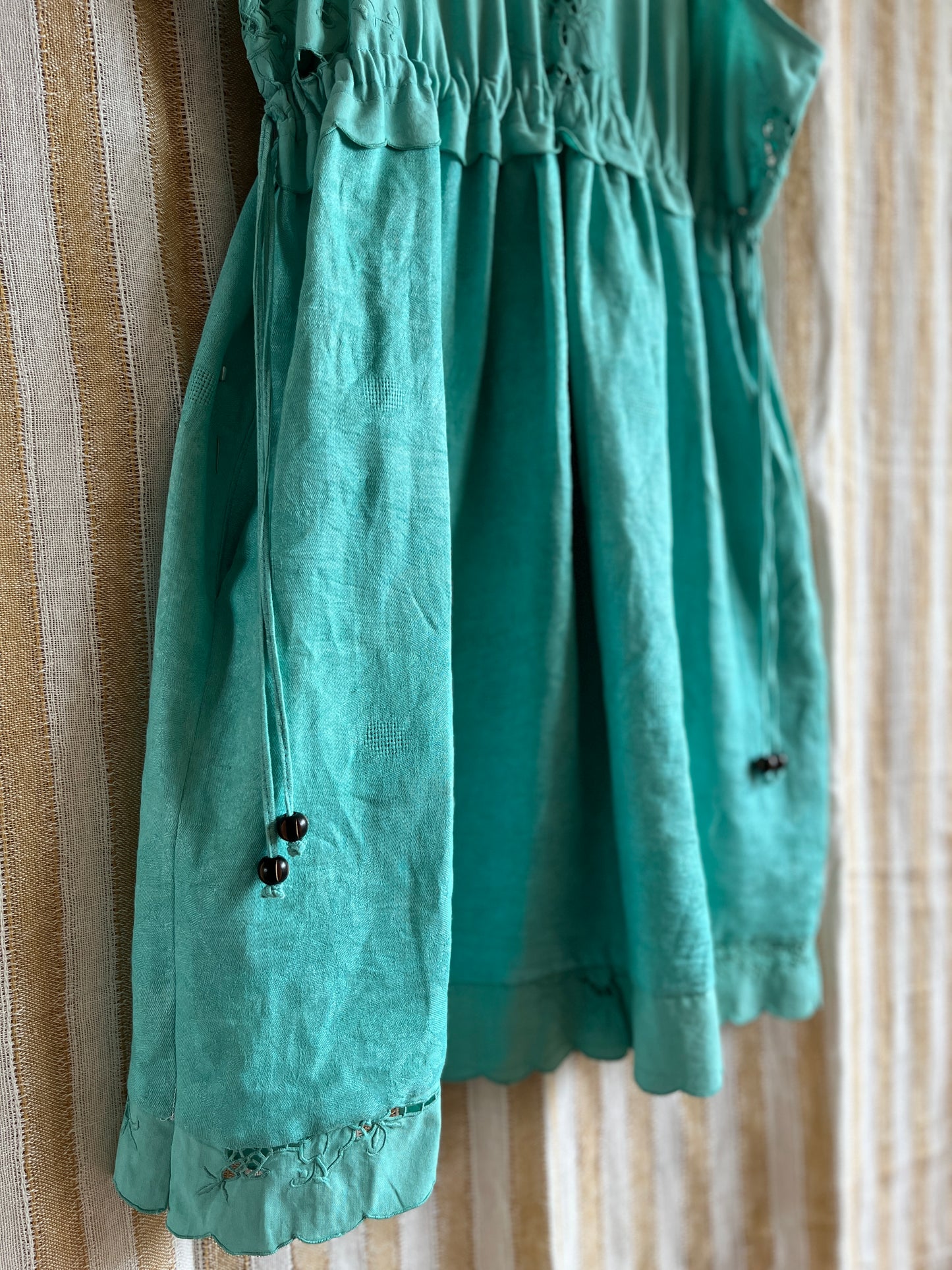 Passion Dyes - Turquoise cut work dress
