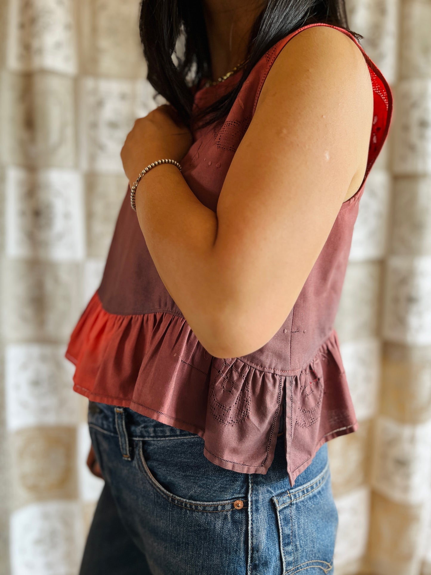Sunset dolly tank top