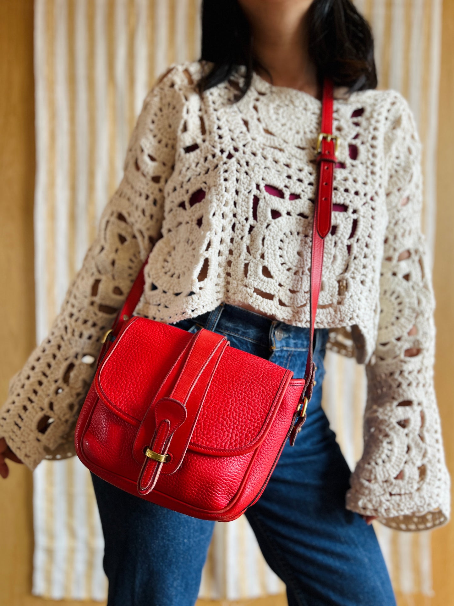 RED R56 Equestrian Binocular Tack Bag