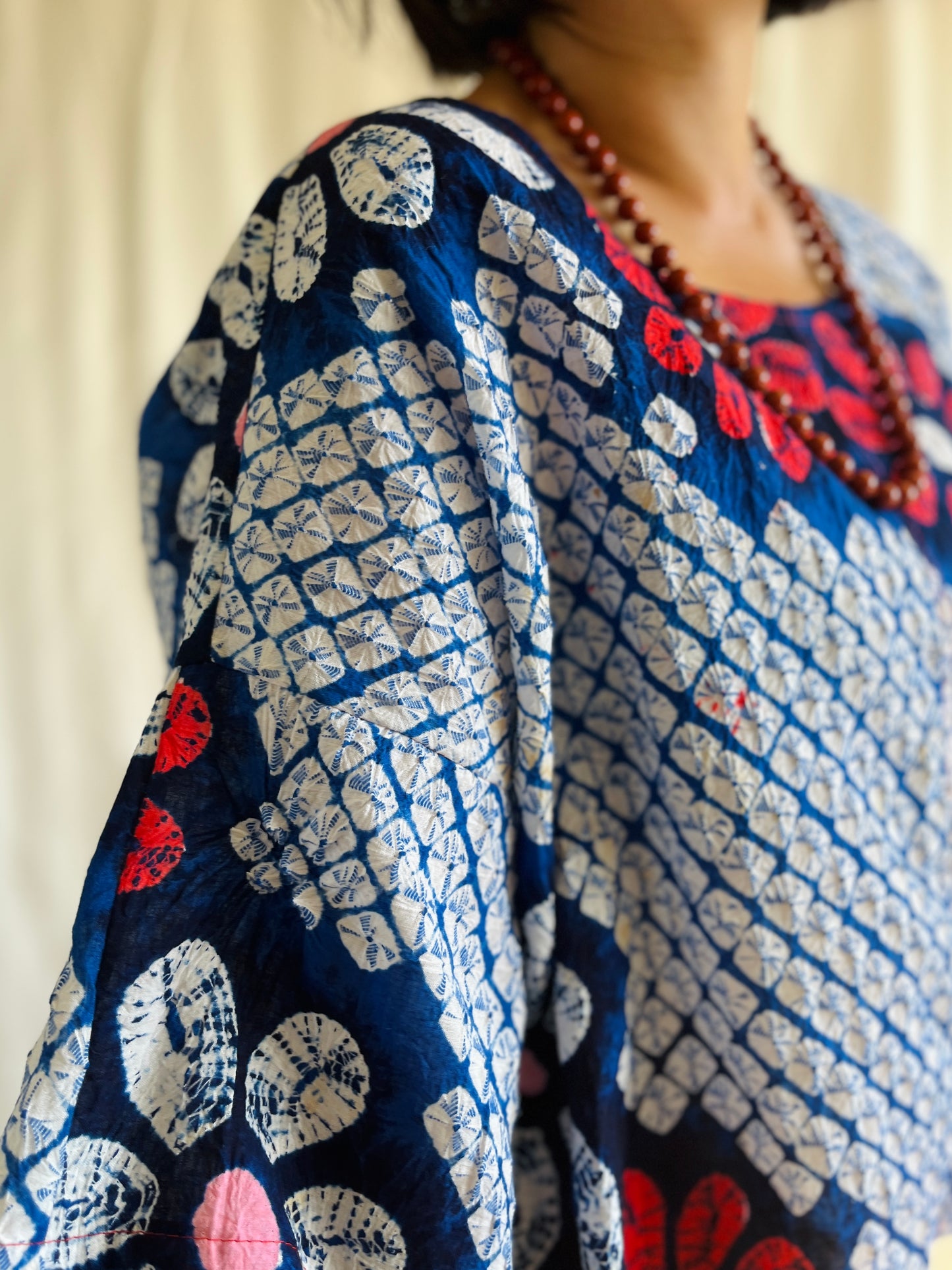 ✨ Ancient Japanese Shibori Tie dye boxy top