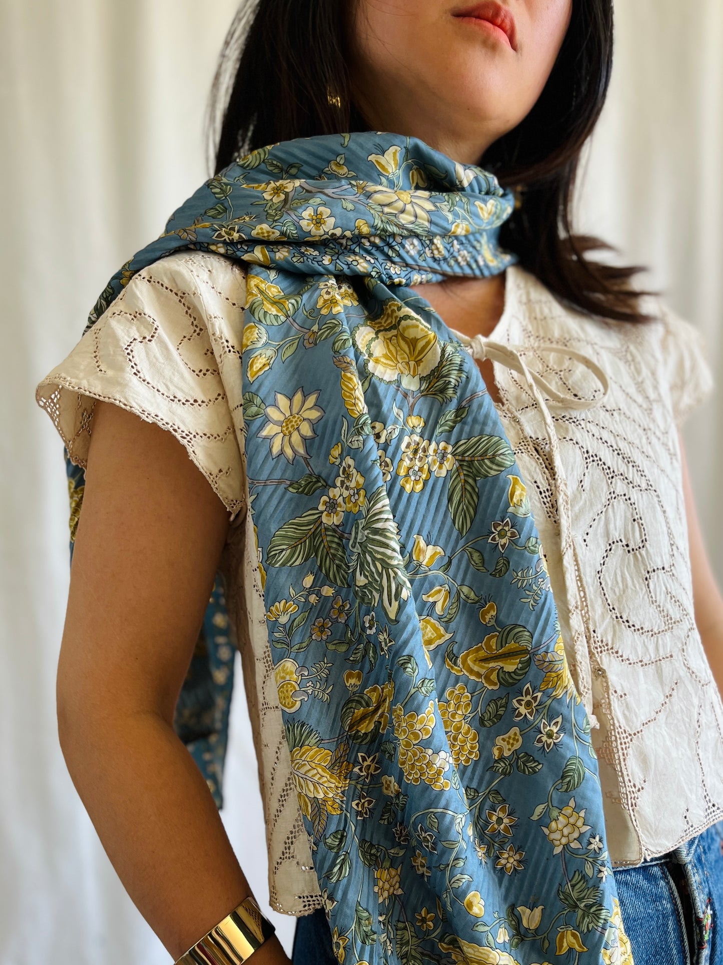 Vintage Liberty Thin Wrinkle scarf