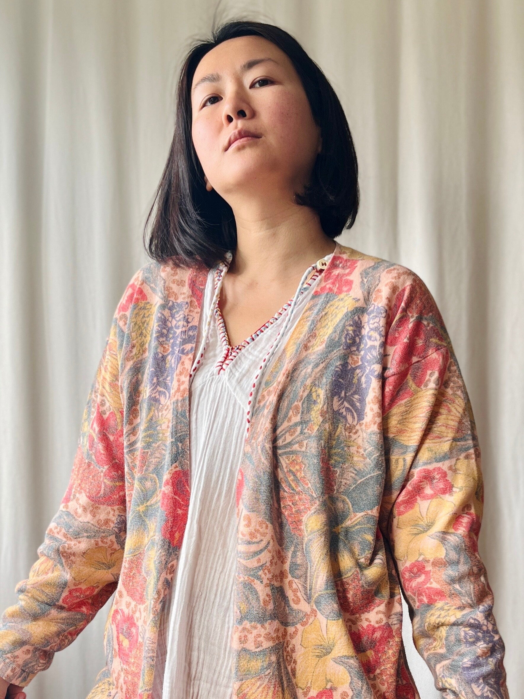 トップス 80s 90s ITALY cotton cable cardigan EURO 90s Cable Knit Cardigan | ThriftTale