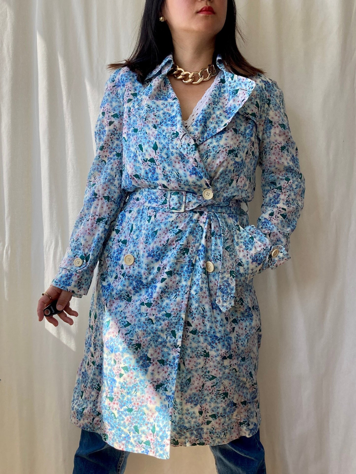 Vintage Paul Smith Blue label Trench Coat