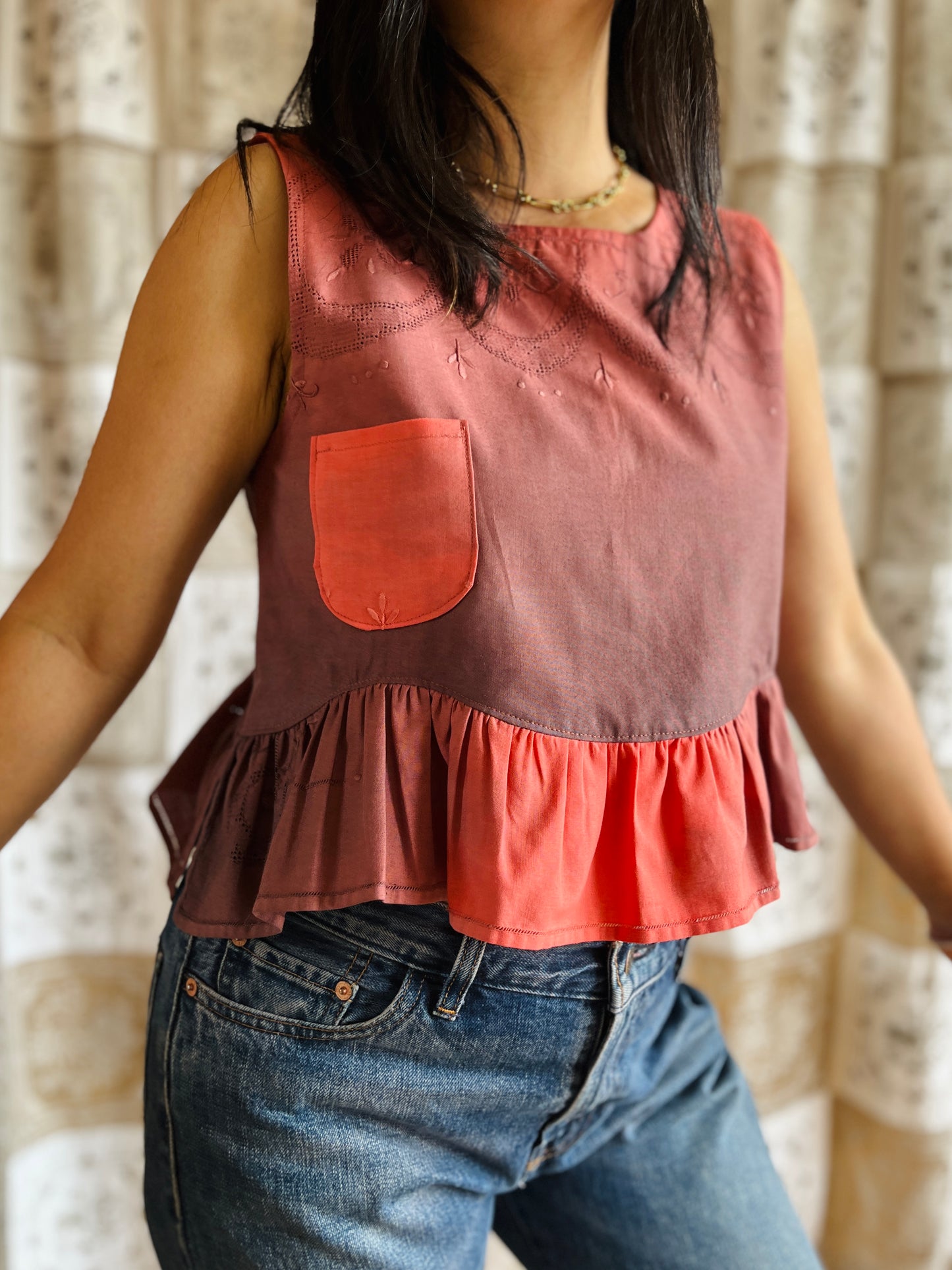 Sunset dolly tank top