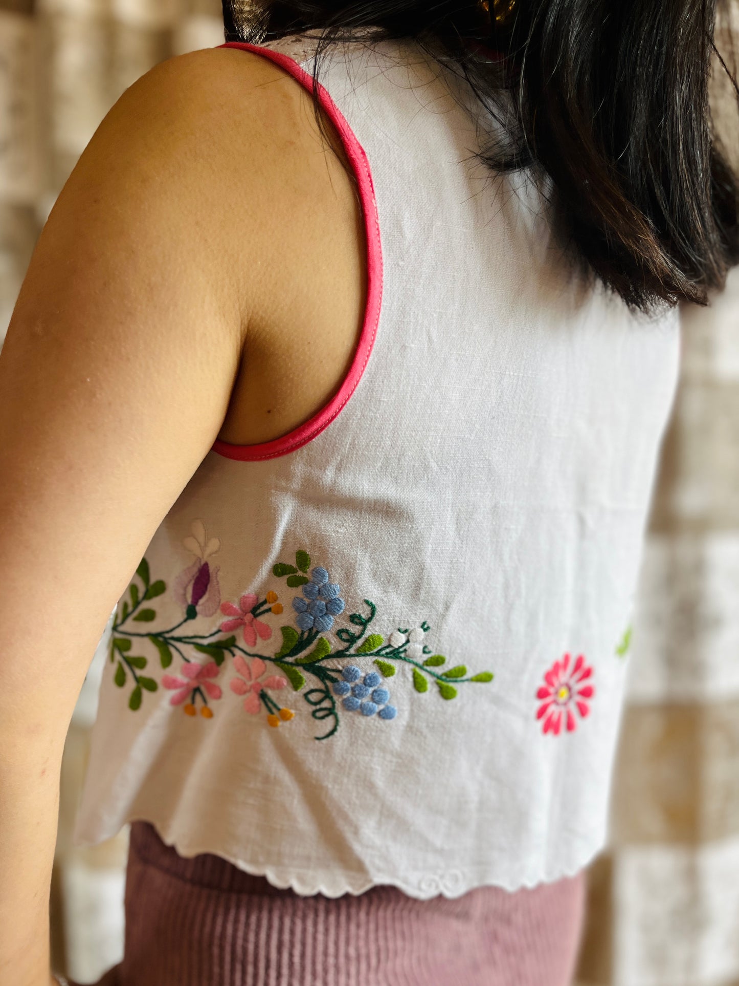 Vintage Hungarian Embroidery Gym Cover