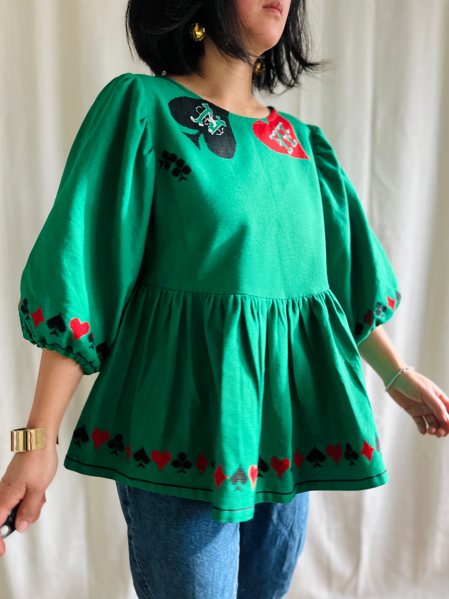 🎴 Poker Night Blouse