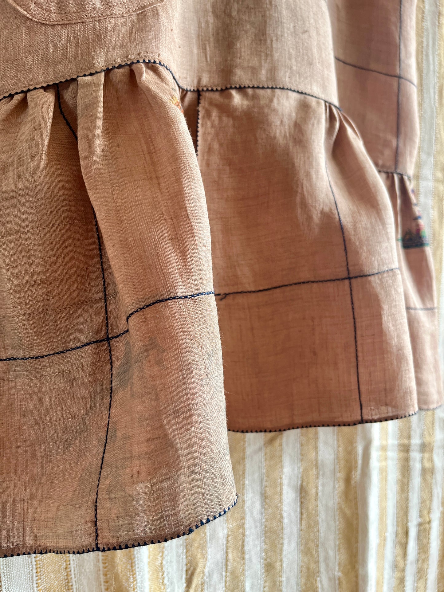Passion Dyes - Rice linen sun dress