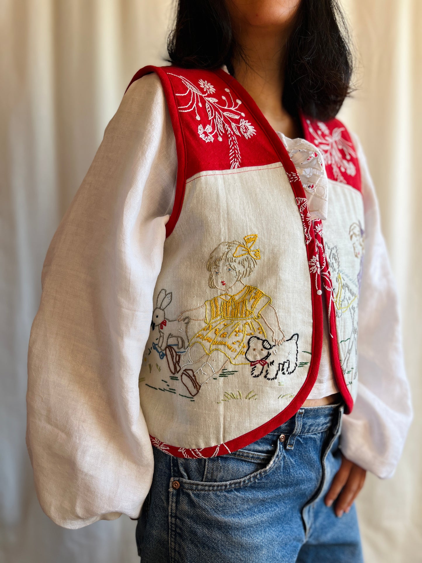 Little children play padded Vest (reversible)
