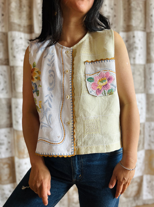 Simplicity Patchwork Vest