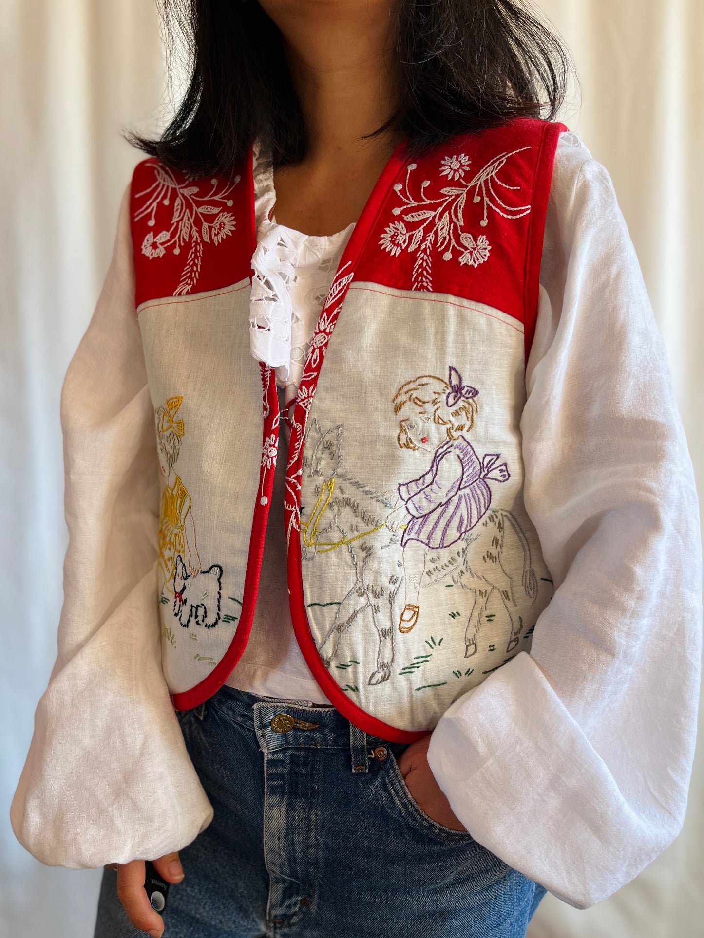 Little children play padded Vest (reversible)