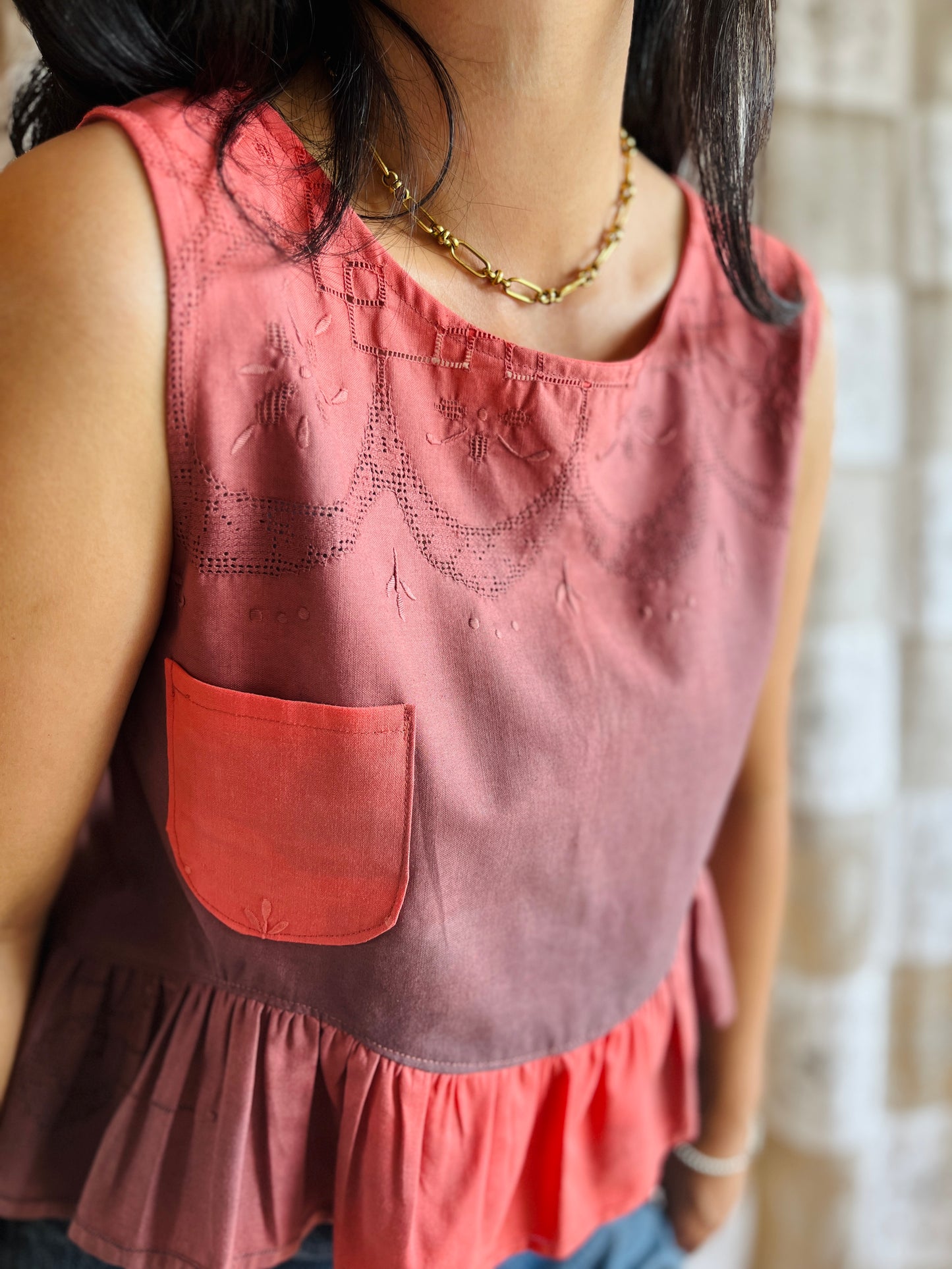 Sunset dolly tank top