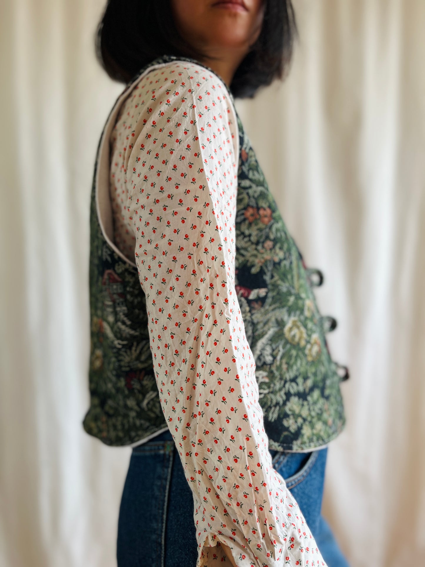 👒 Victorian hunting reversible waistcoat