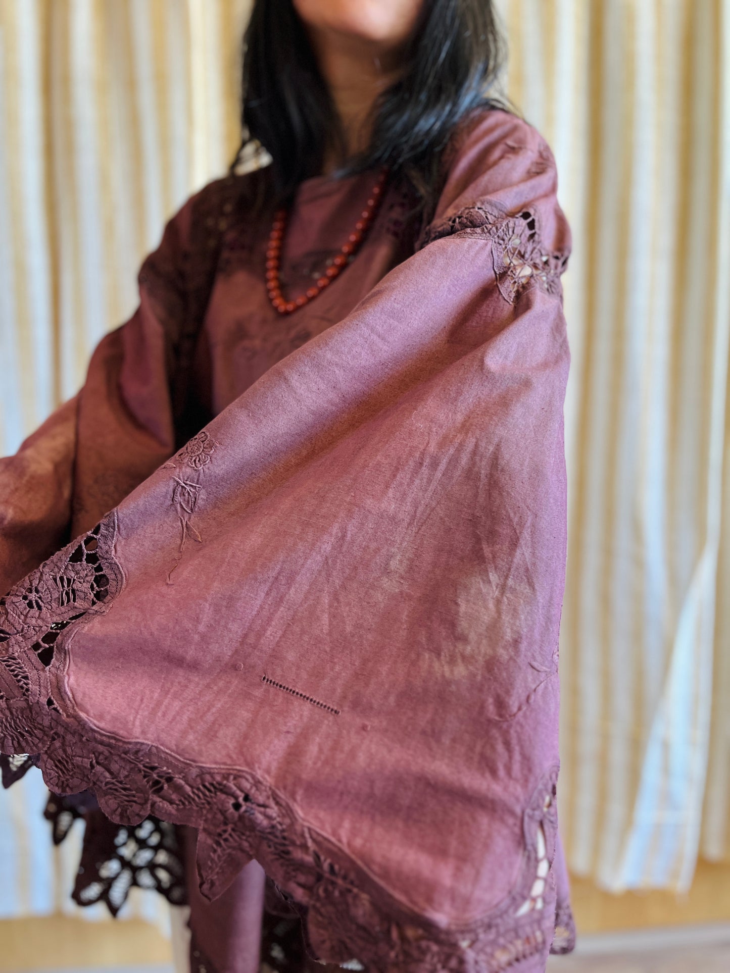 Passion Dyes - Circular crochet bell sleeve blouse