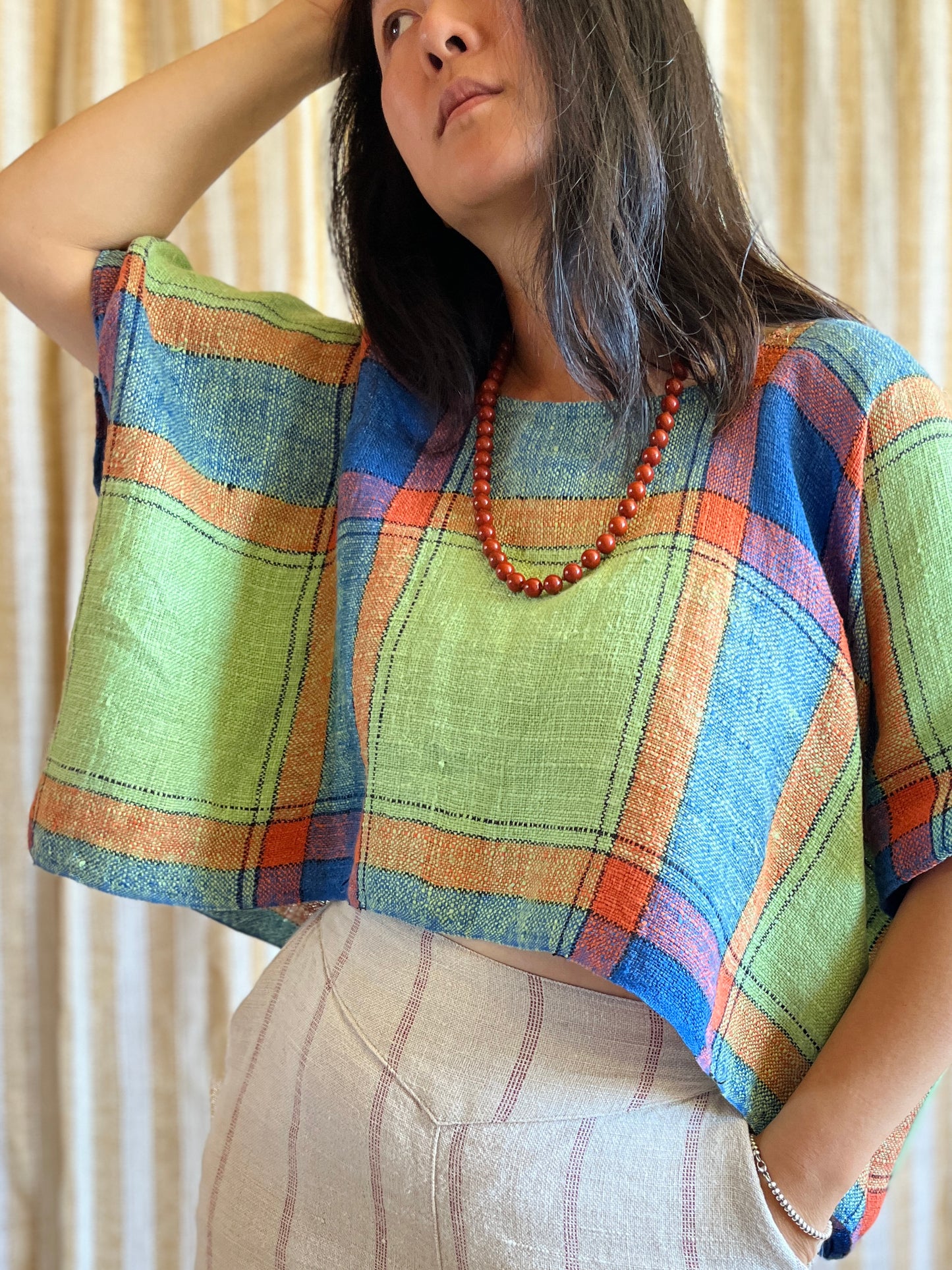 Hand weaved Swedish Top