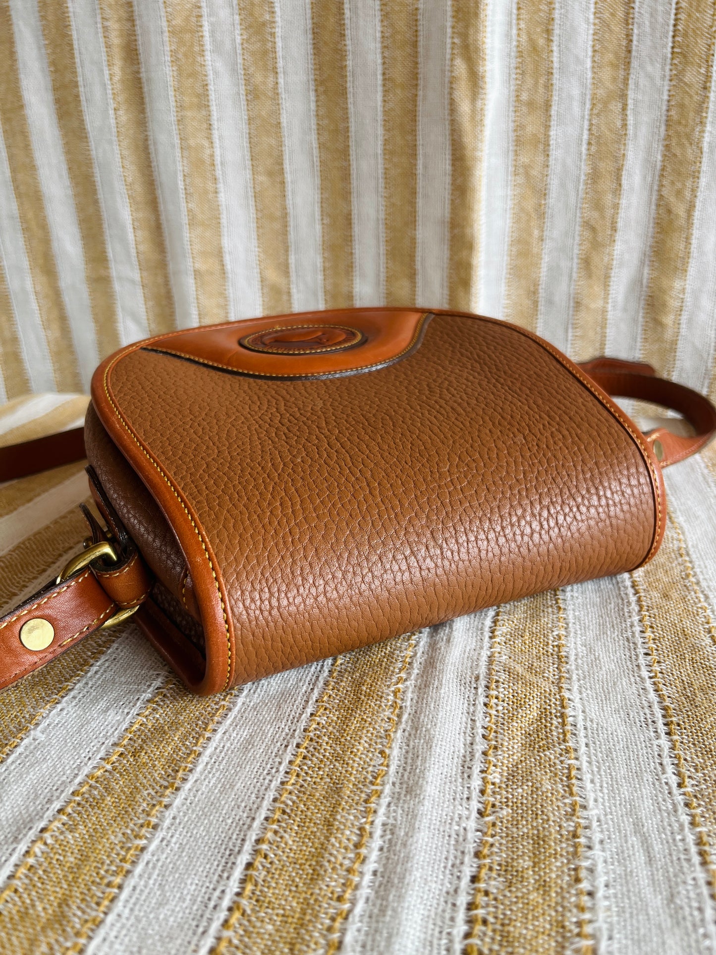 MINT All British Tan Flap Bag