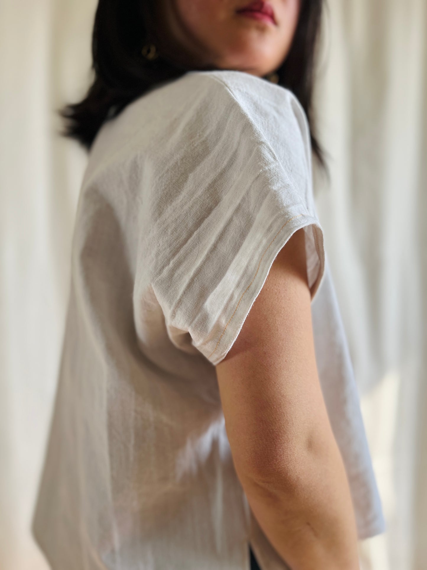 Repurposed Mixed Media Top Dolly