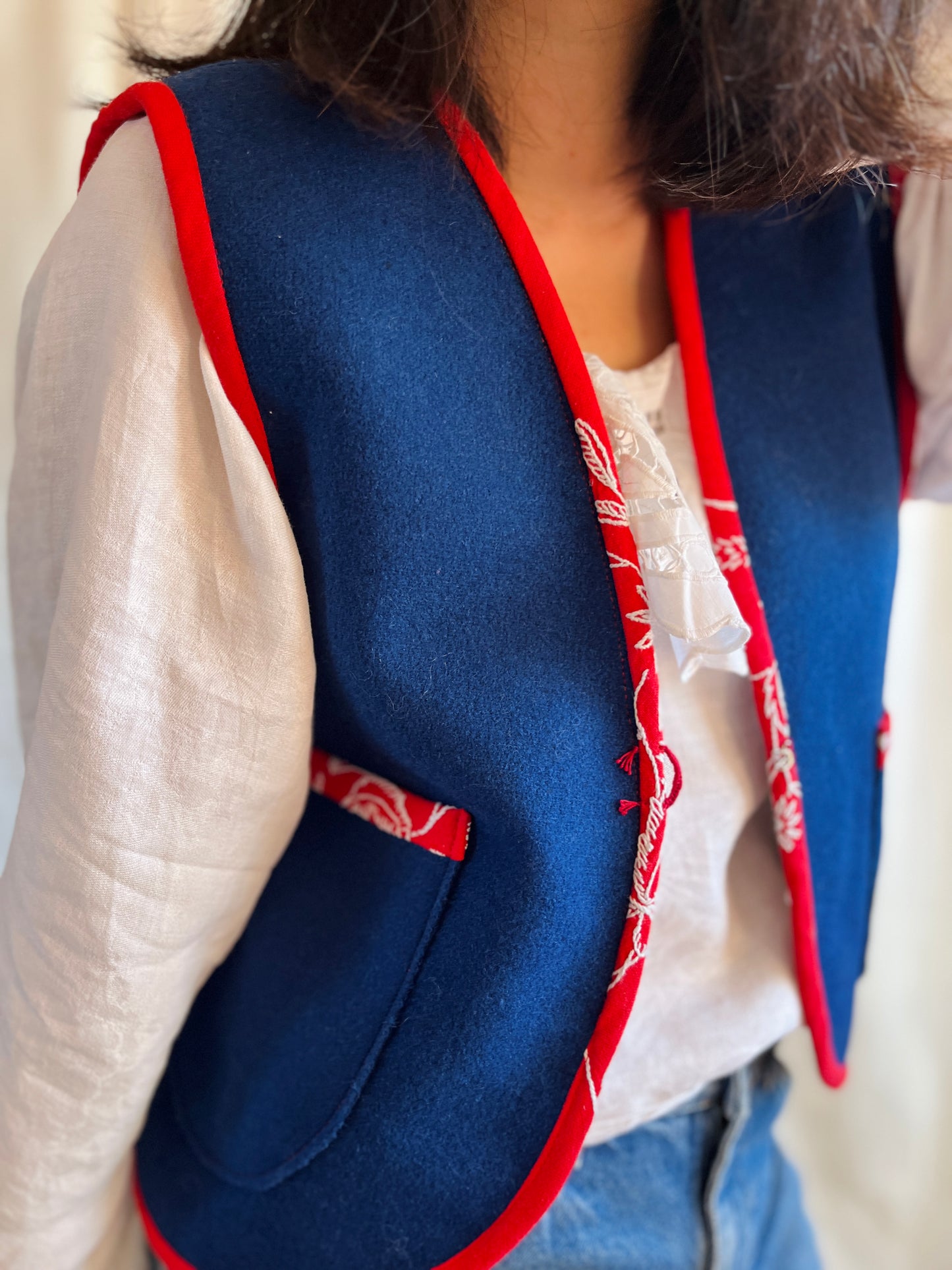 Little children play padded Vest (reversible)