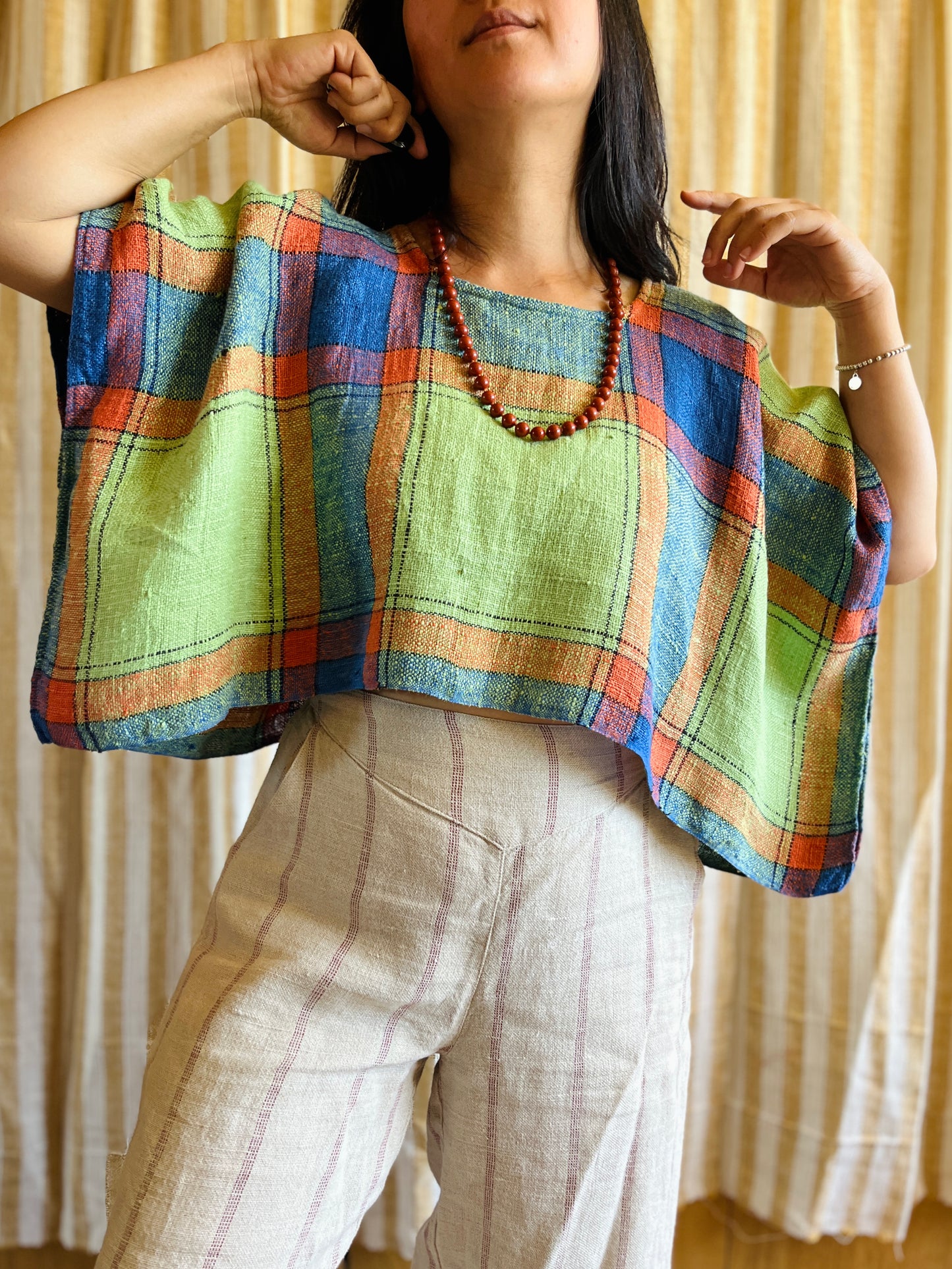 Hand weaved Swedish Top