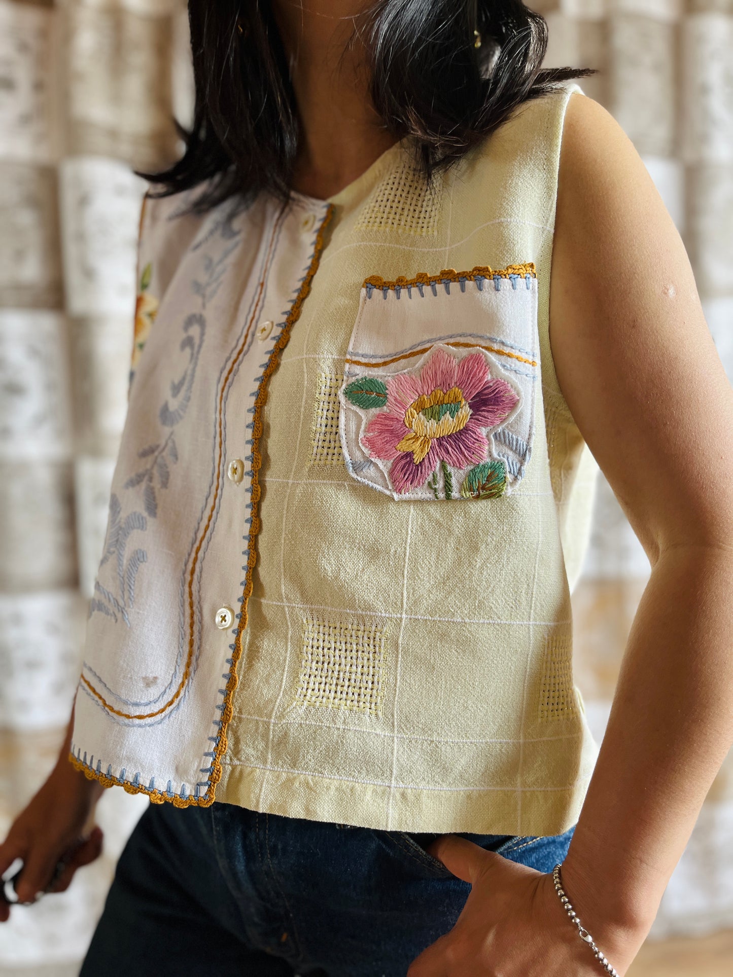 Simplicity Patchwork Vest