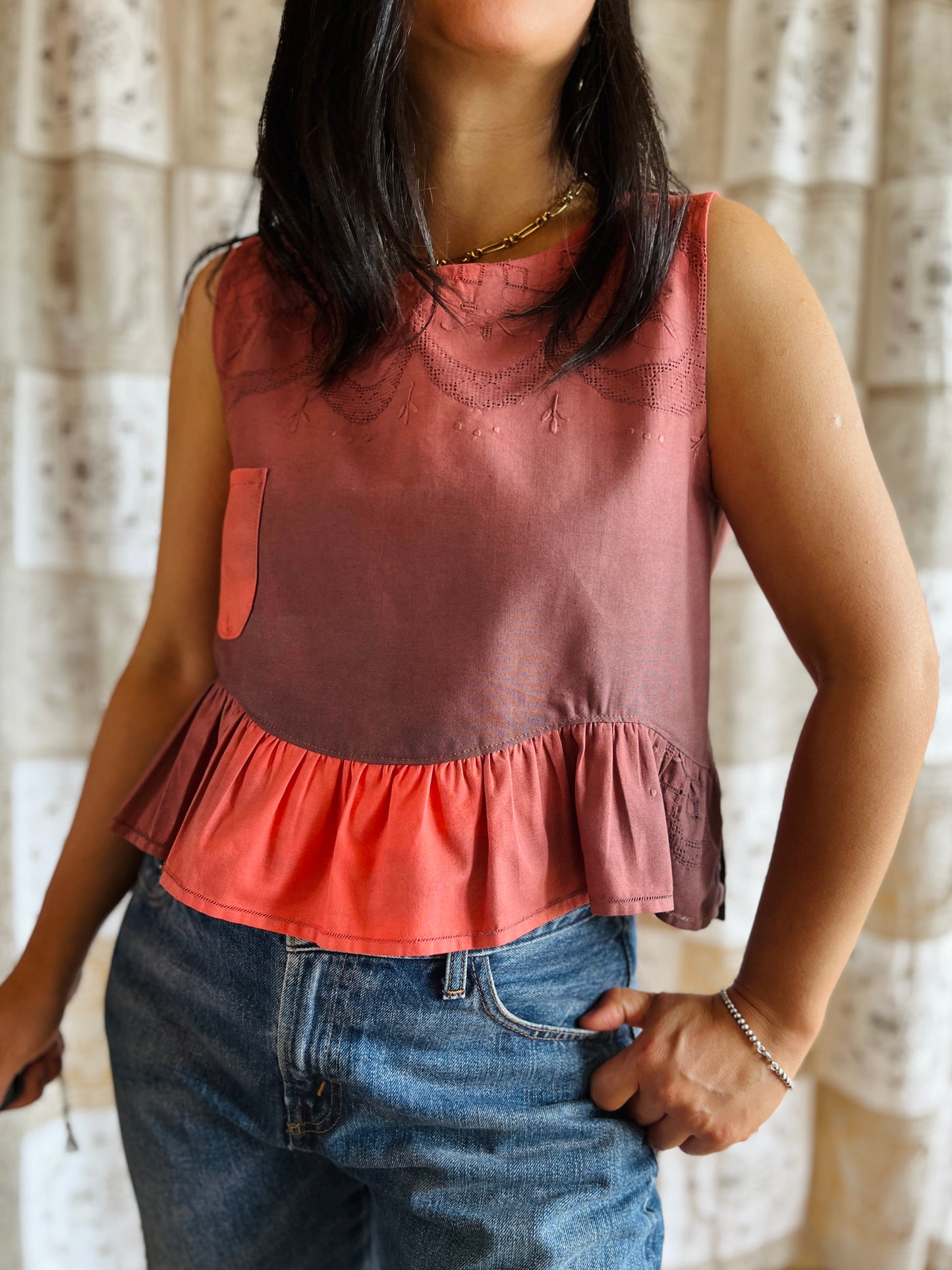 Sunset dolly tank top