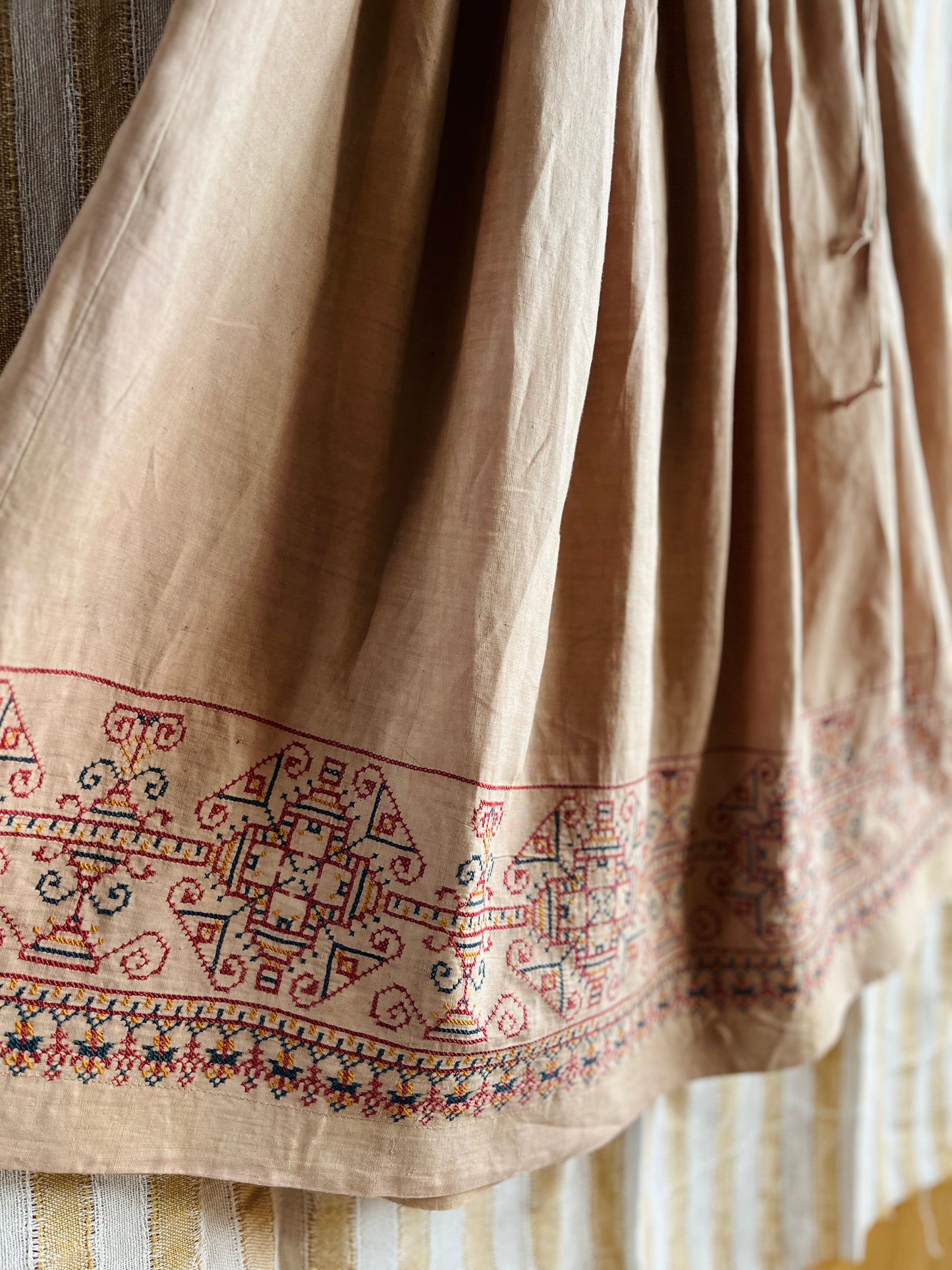 Full embroidery skirt set