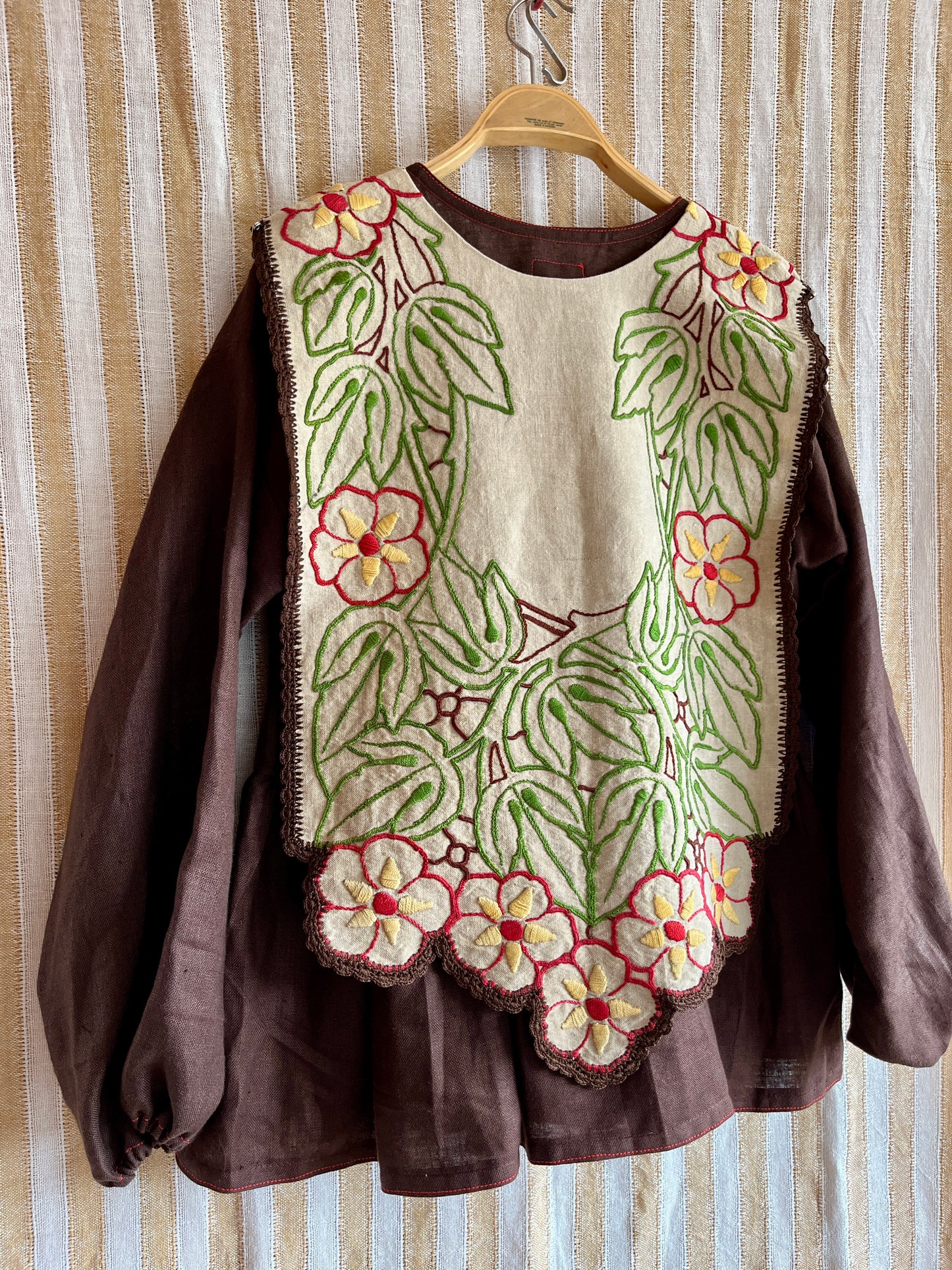Antique Table Runner Mini Dress