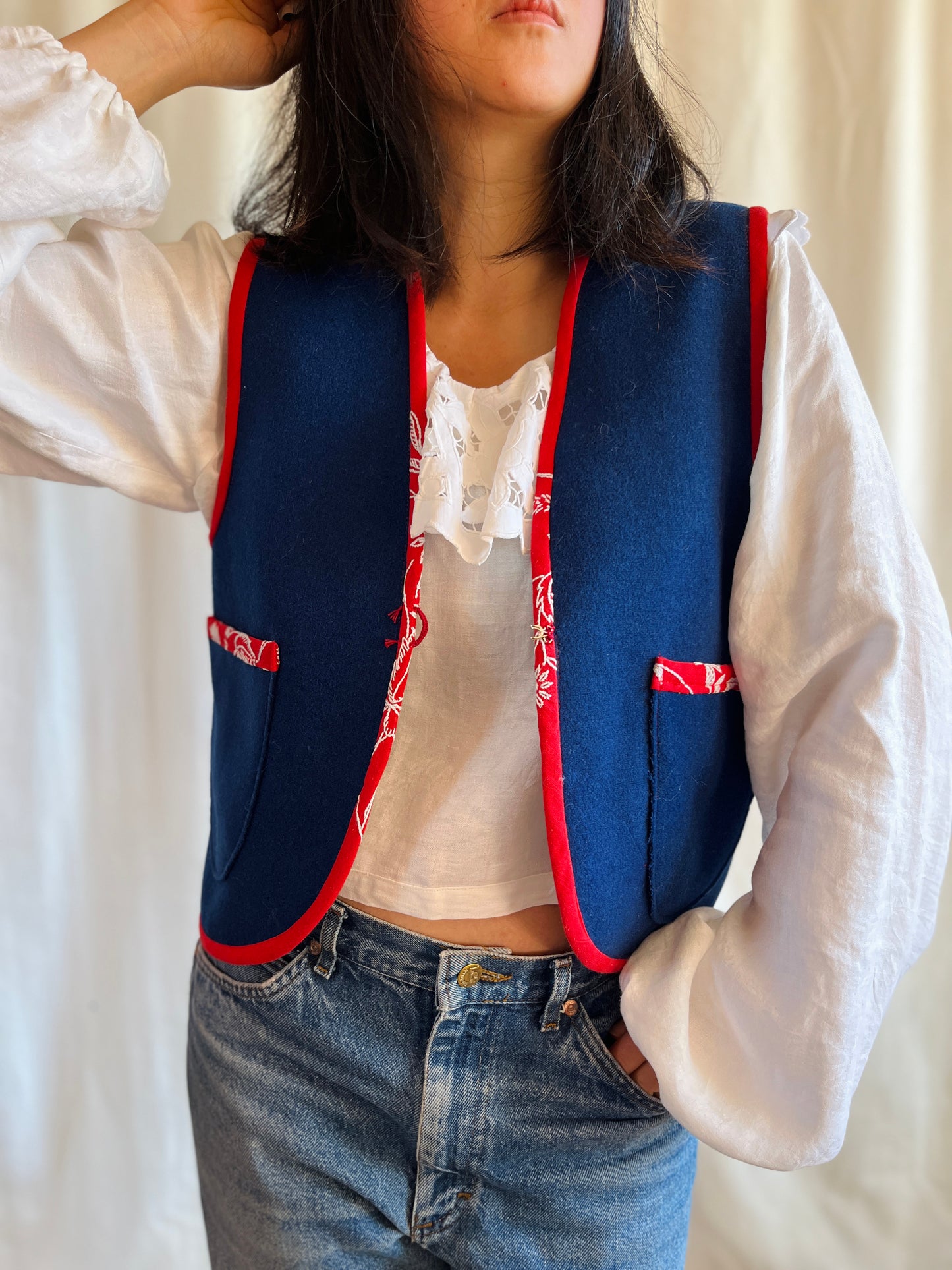 Little children play padded Vest (reversible)