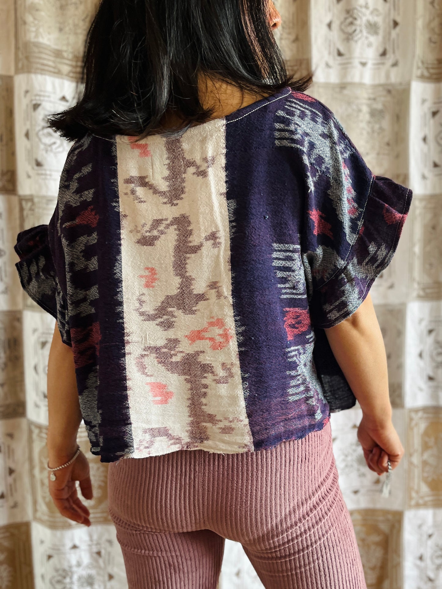 Vintage Batik Dolly Top
