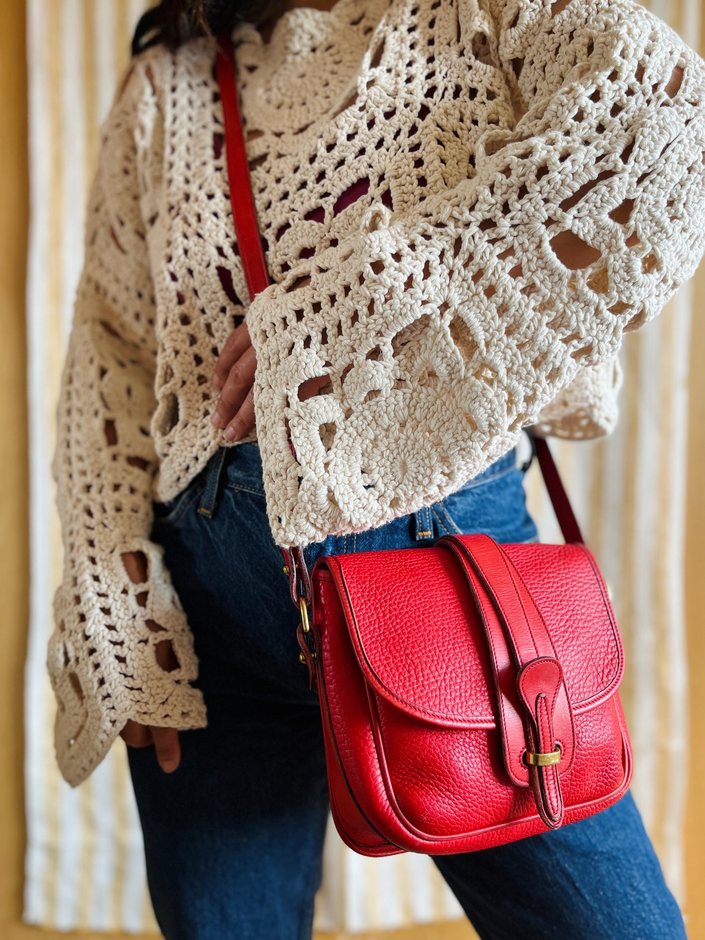 RED R56 Equestrian Binocular Tack Bag
