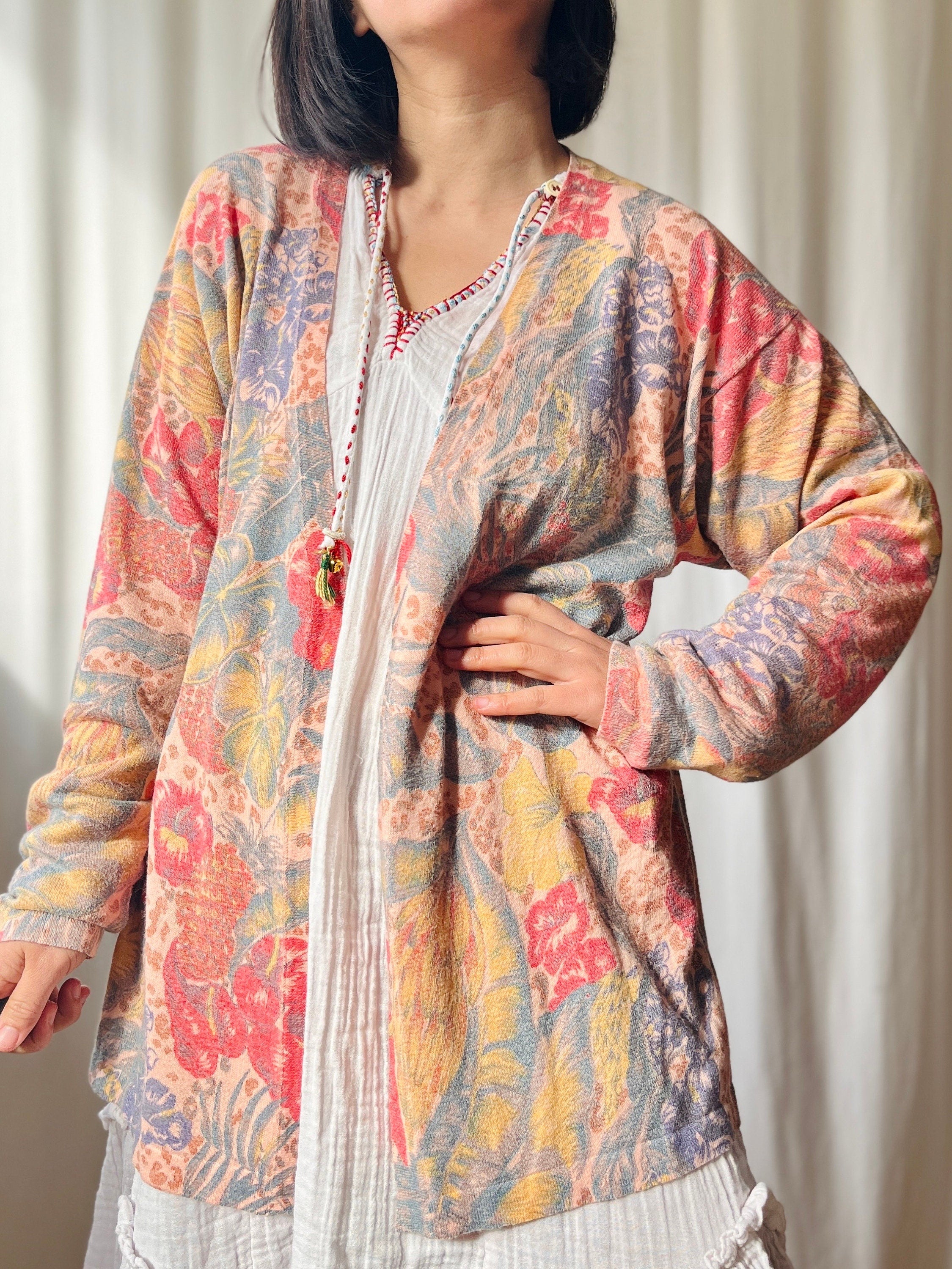 トップス 80s 90s ITALY cotton cable cardigan EURO 90s Cable Knit Cardigan | ThriftTale