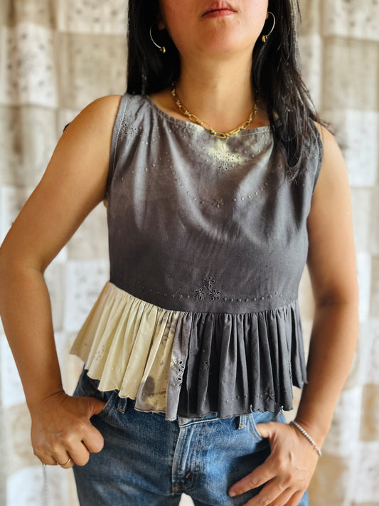 Galaxy grey dolly tank top