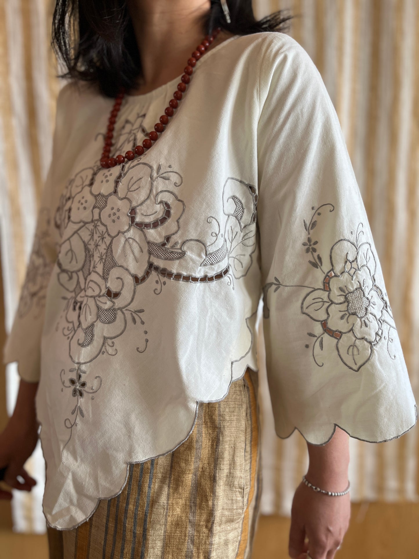 Diamond Top (Reversible) Butter Yellow Cotton